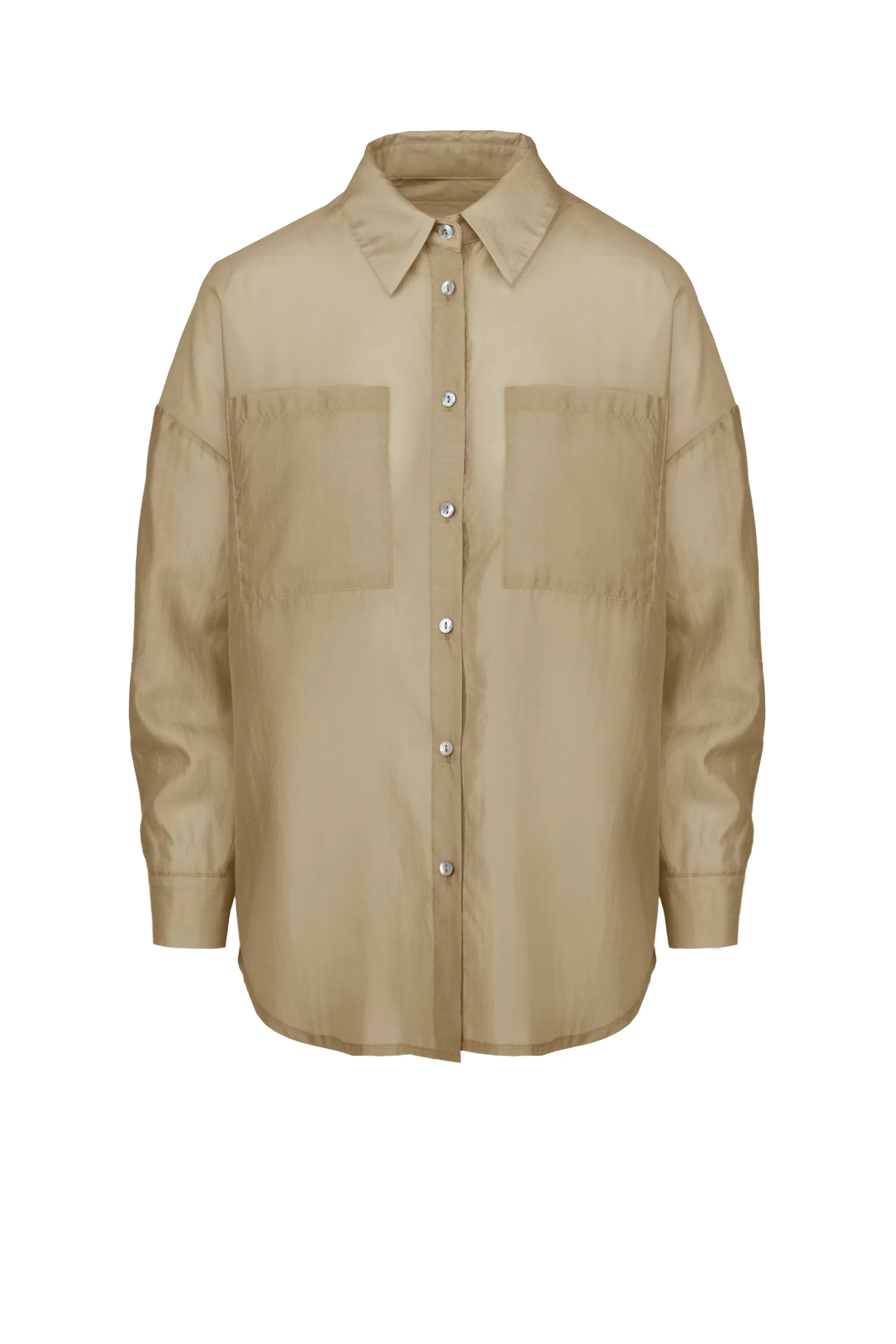Overshirt in voile di lyocell - Image 21