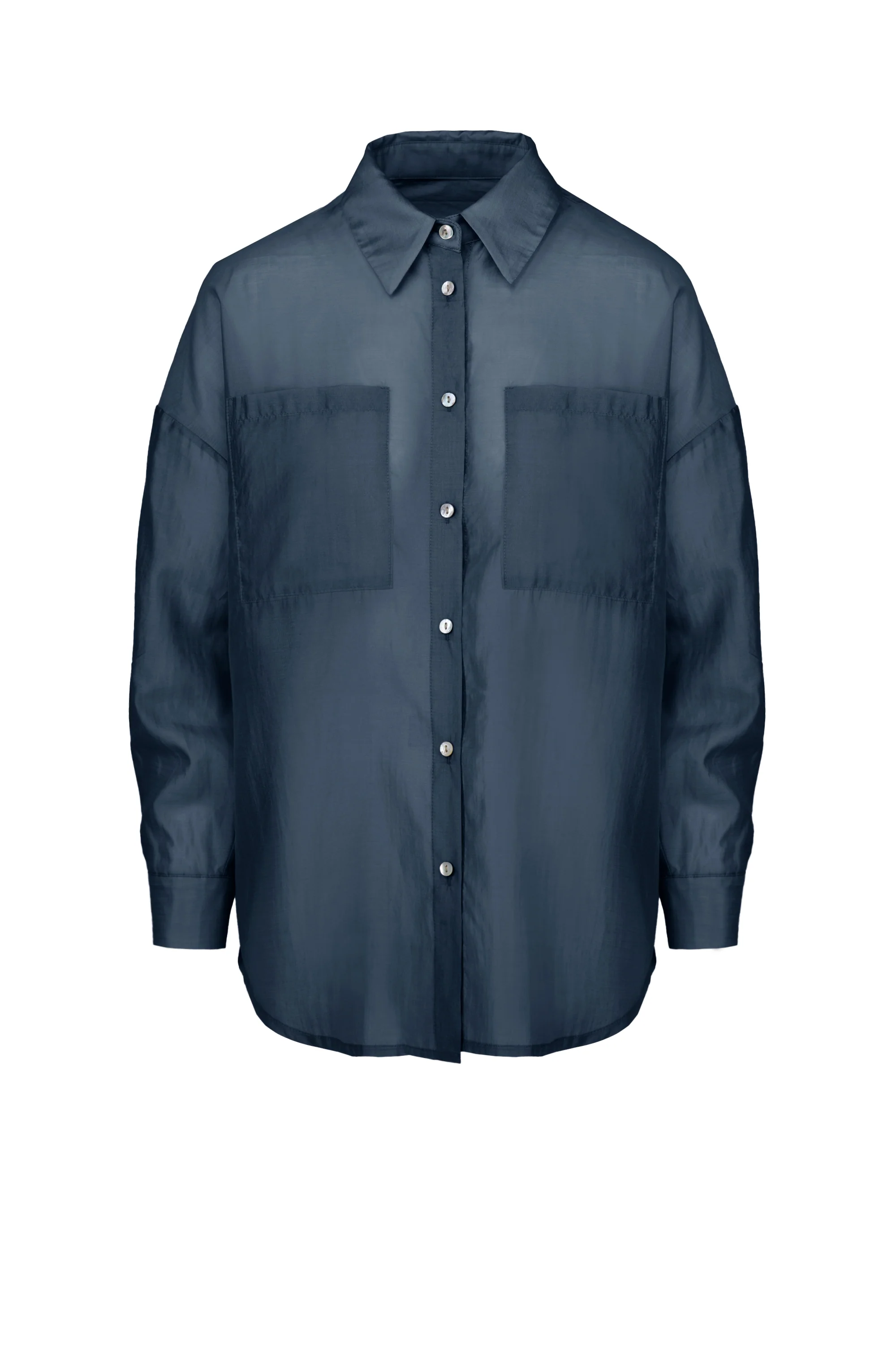 Overshirt in voile di lyocell - Image 26
