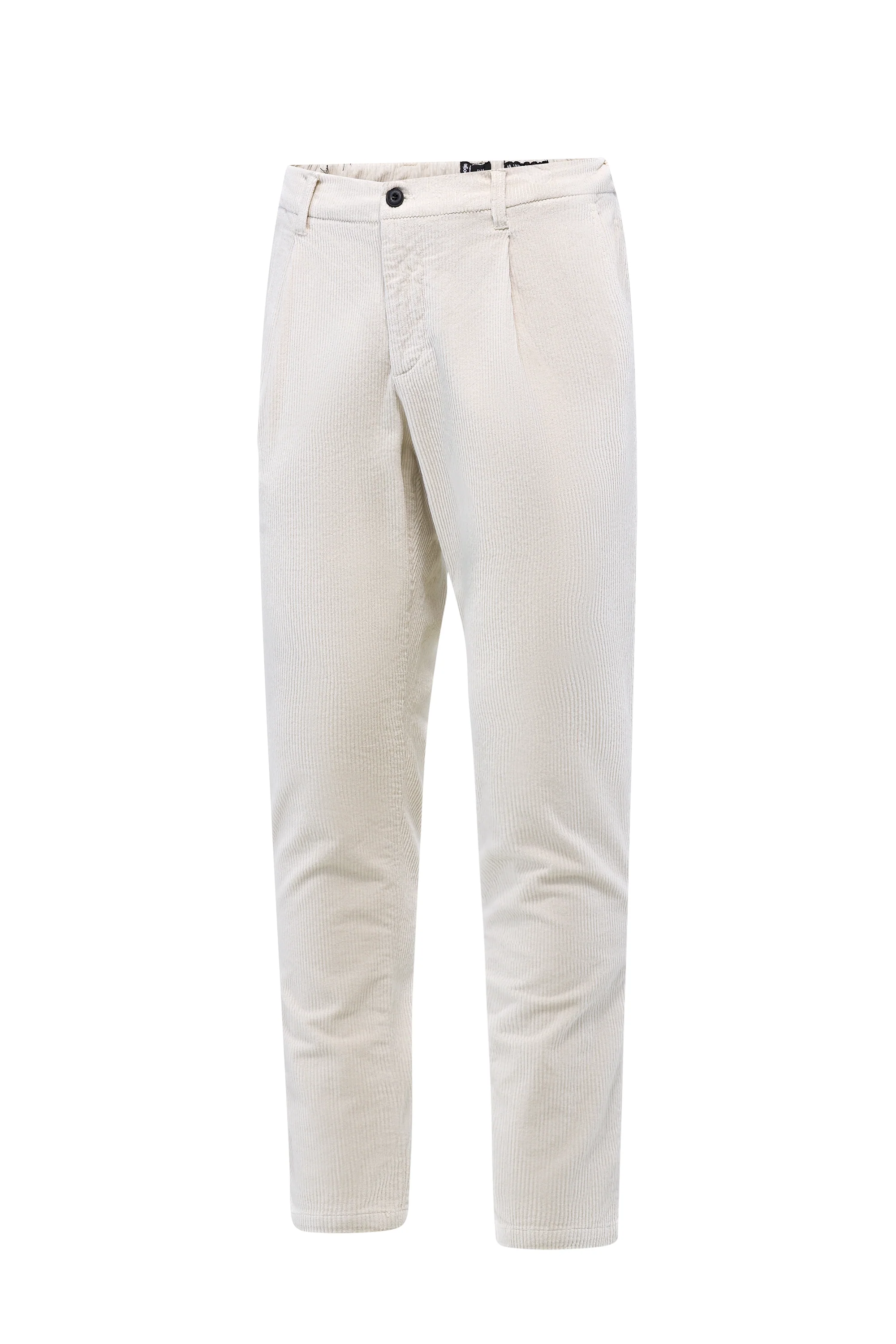 Pantalone chino da uomo slim in velluto a coste vita elasticata - Image 12
