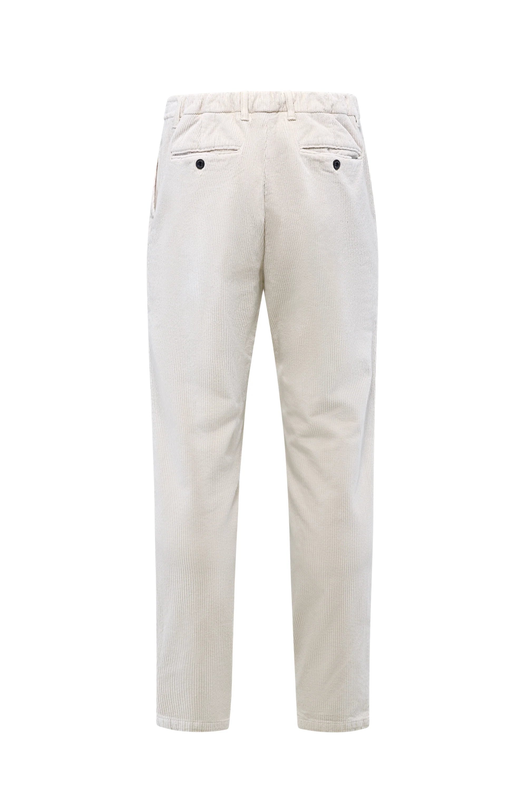 Pantalone chino da uomo slim in velluto a coste vita elasticata - Image 13