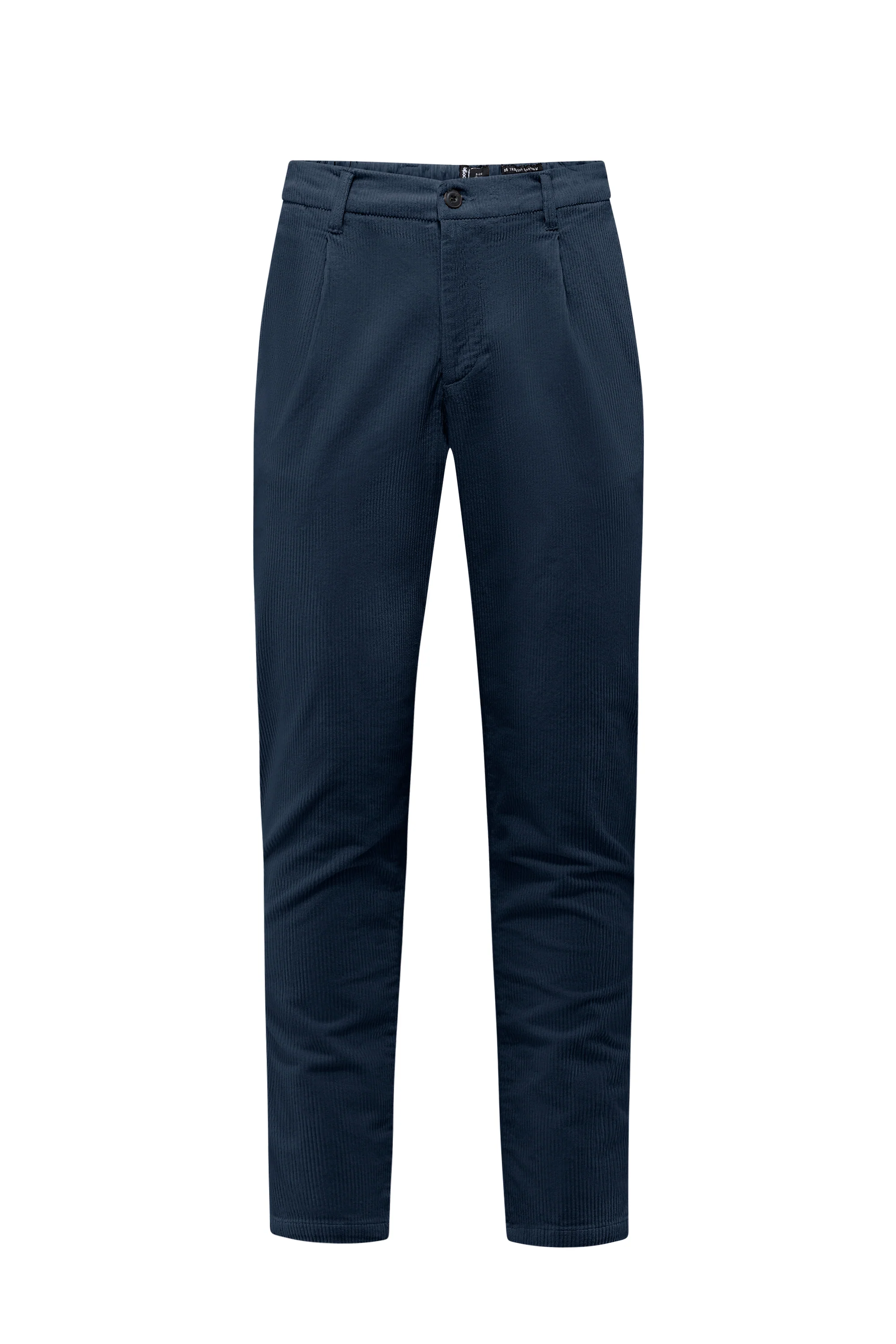 Pantalone chino da uomo slim in velluto a coste vita elasticata - Image 16