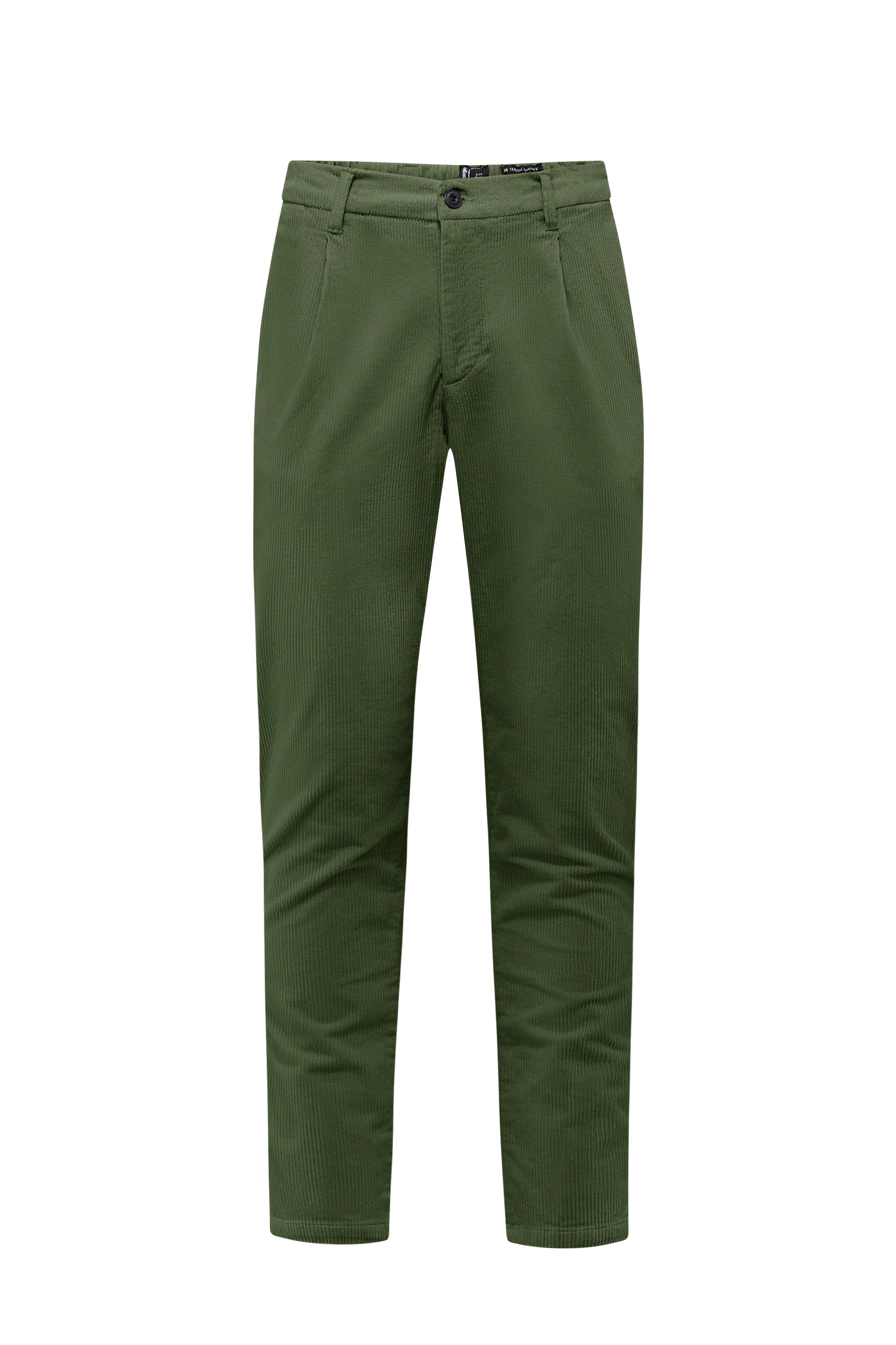 Pantalone chino da uomo slim in velluto a coste vita elasticata - Image 6