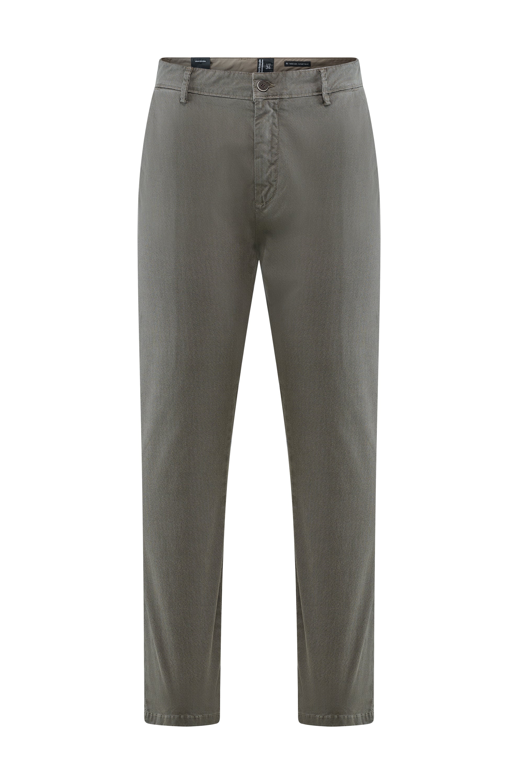 Pantalone chino in gabardina con micro-stampa - Image 13