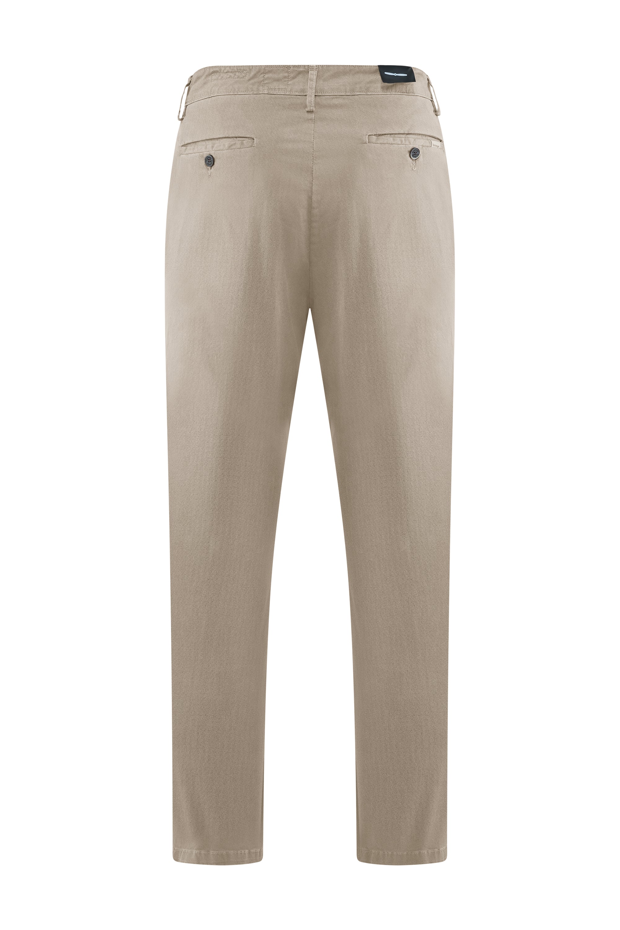 Pantalone chino in gabardina con micro-stampa - Image 3