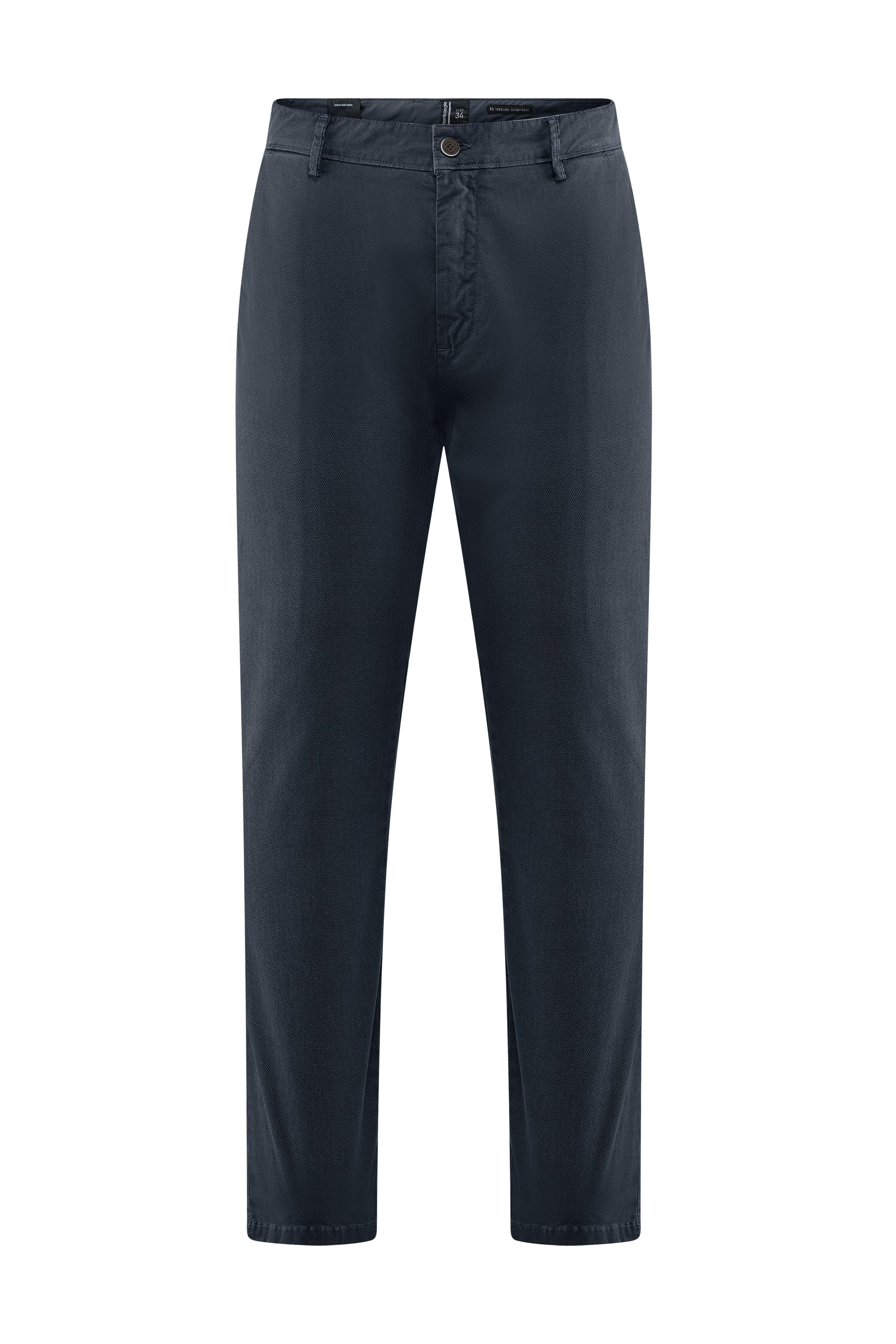 Pantalone chino in gabardina con micro-stampa - Image 5