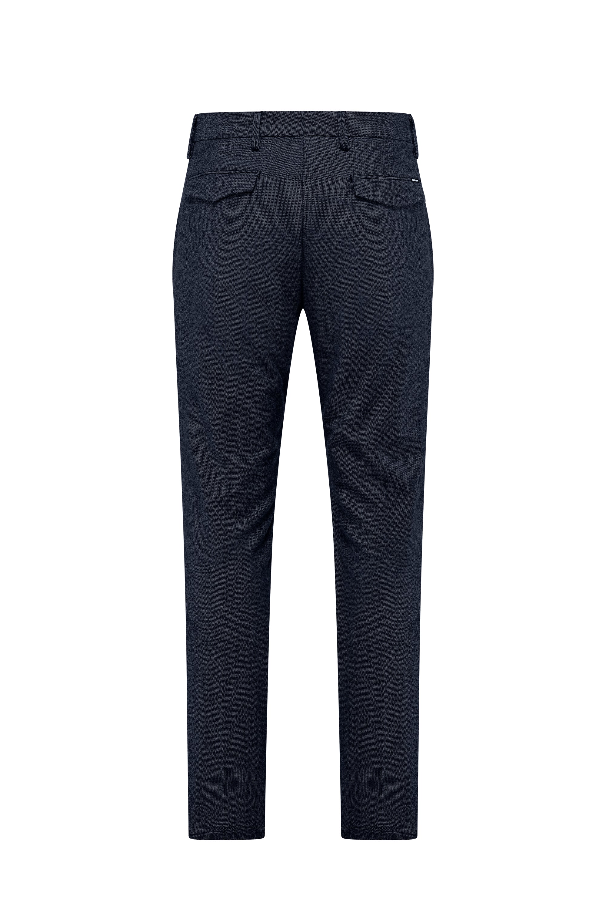 Pantalone chino slim fit in flanella con tasche America - Image 8