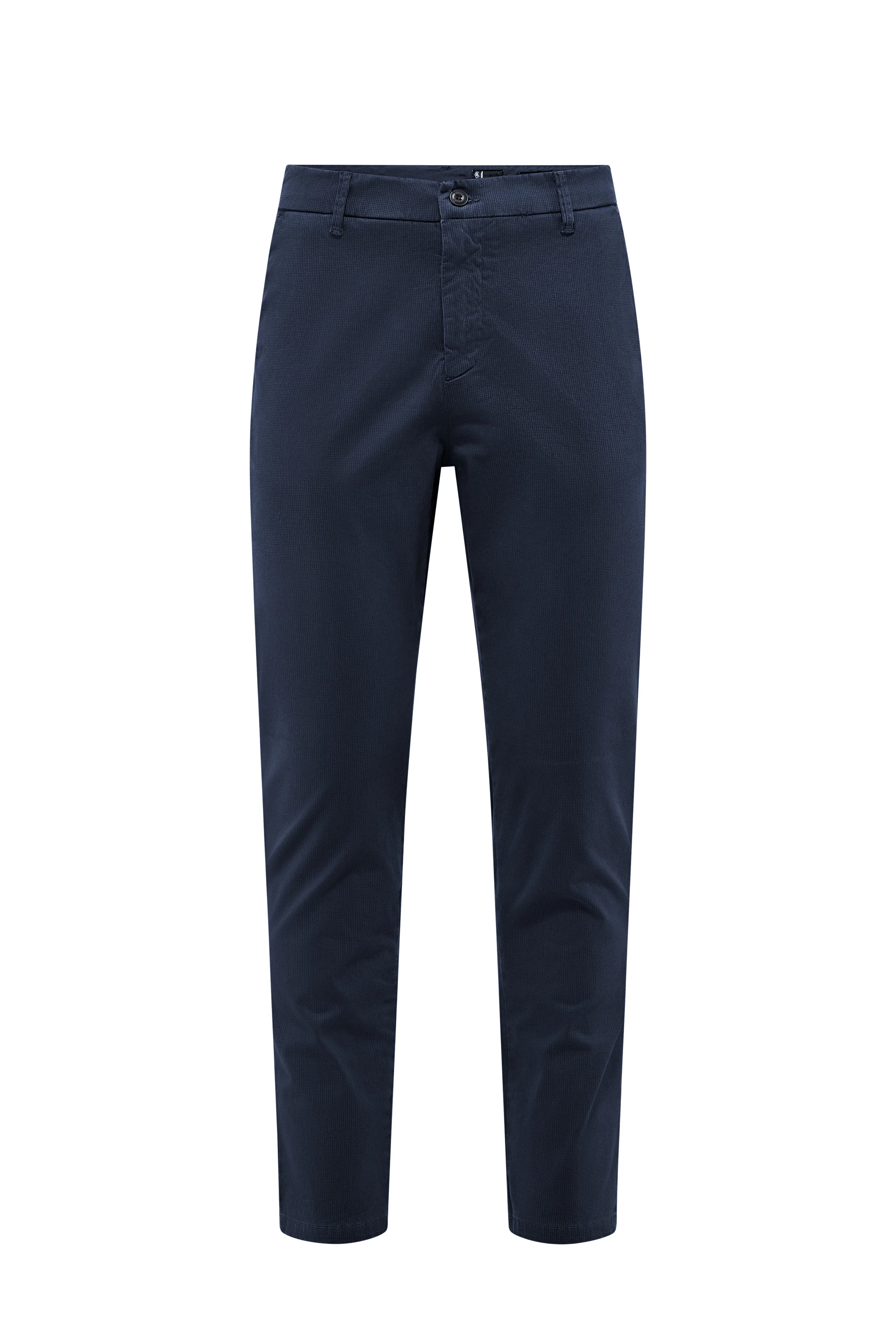 Pantalone chino slim fit in raso stretch con micro stampa - Image 16