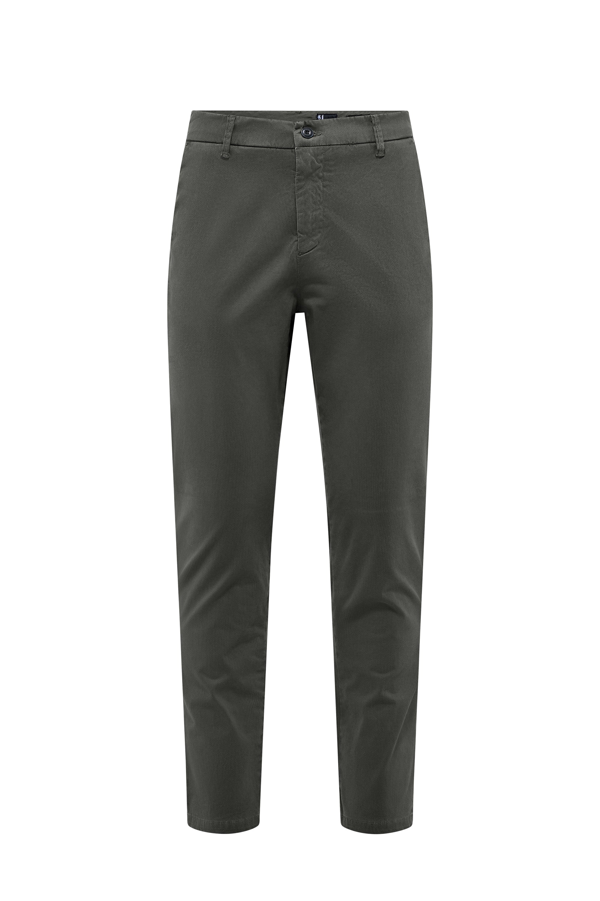 Pantalone chino slim fit in raso stretch con micro stampa - Image 21