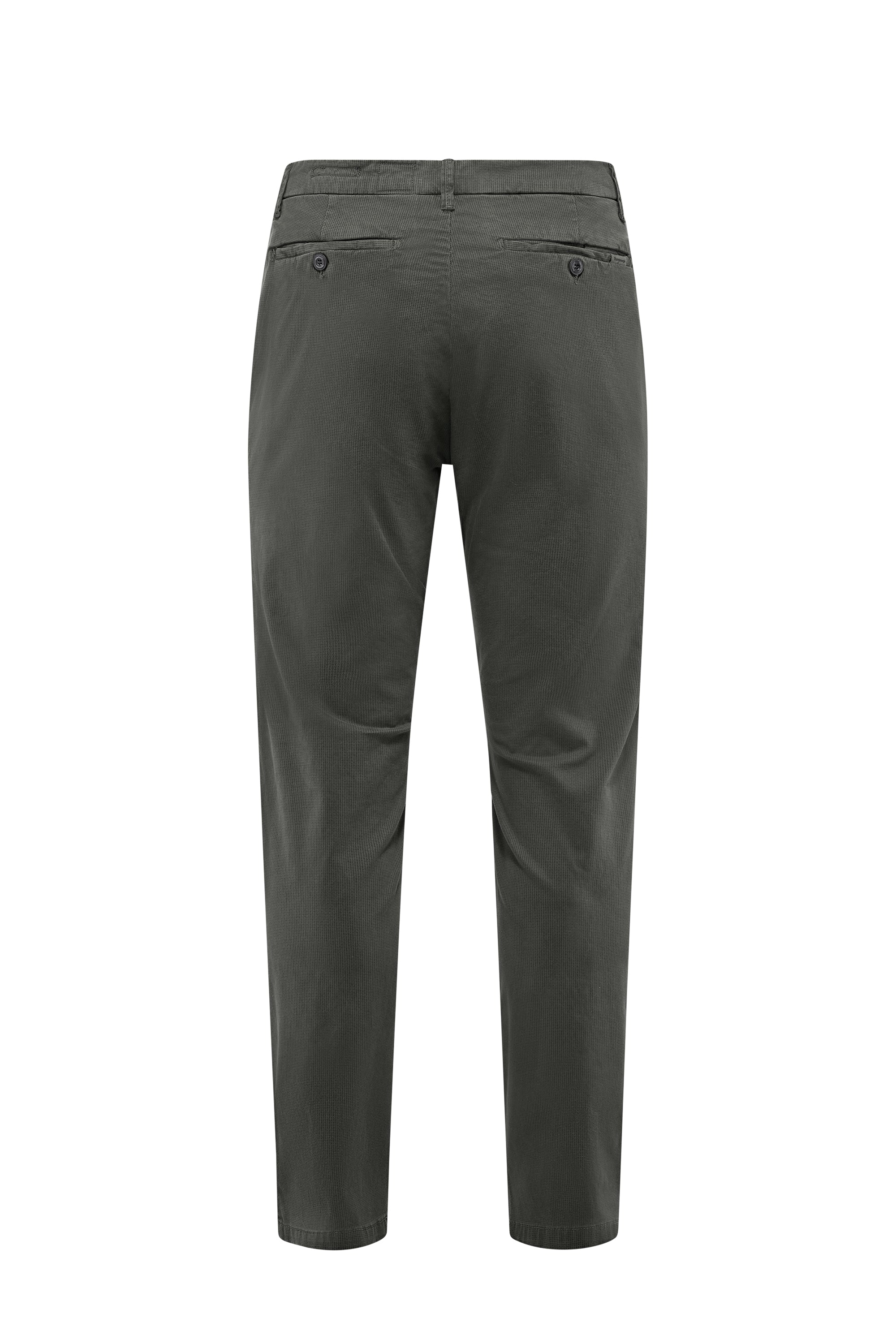 Pantalone chino slim fit in raso stretch con micro stampa - Image 23