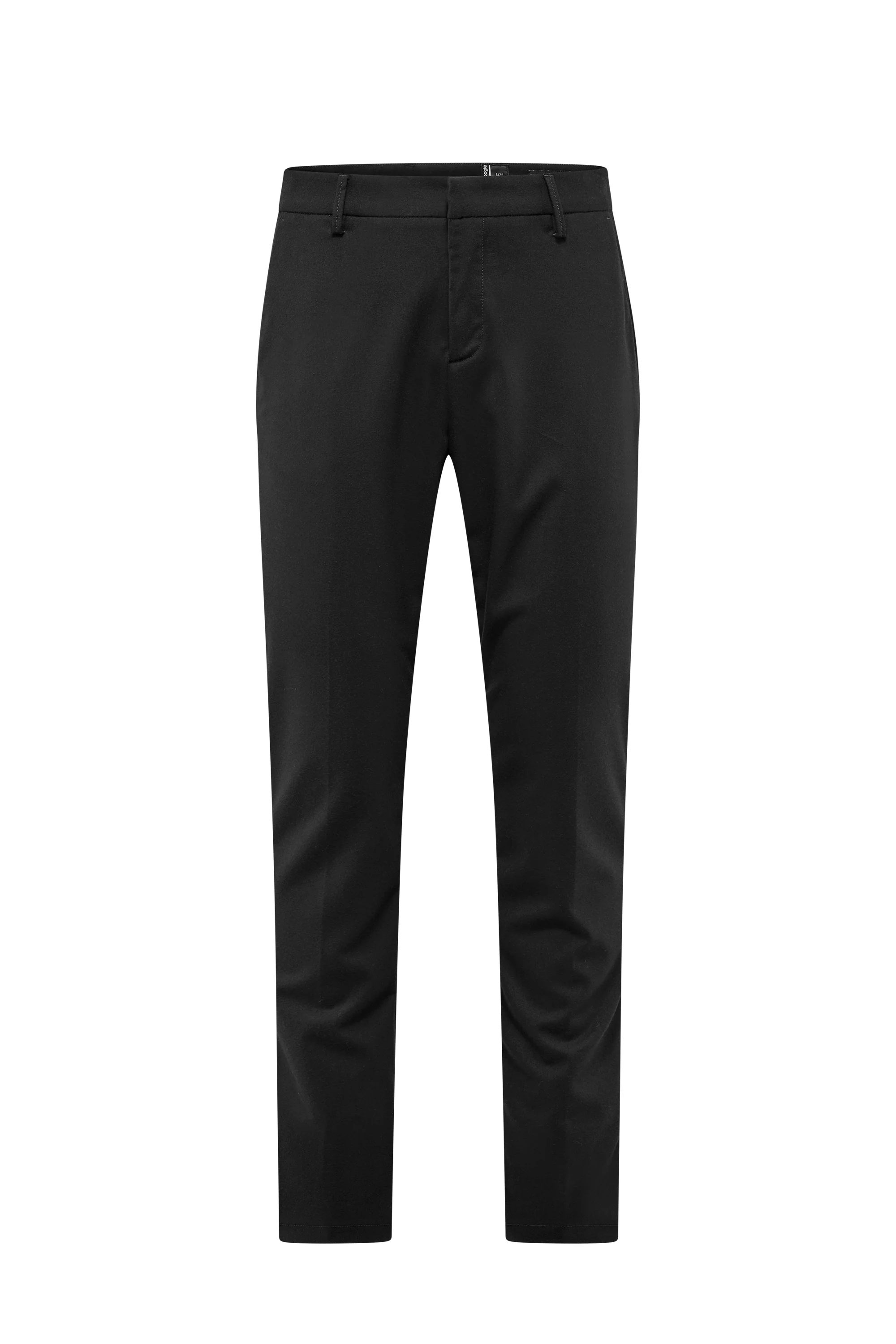 Pantalone chino slim in flanella stretch