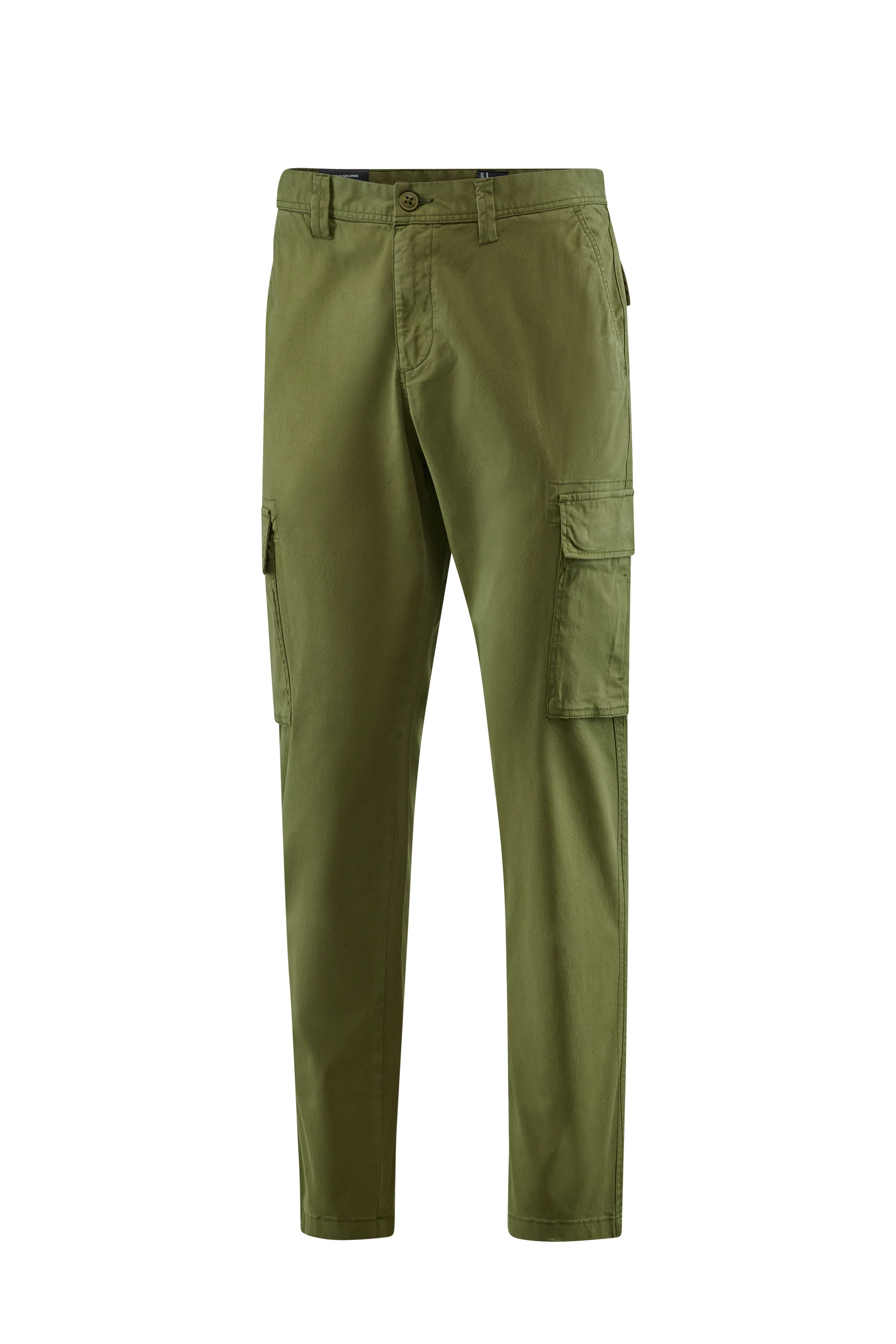 Pantalone con tasche cargo in gabardina - Image 18