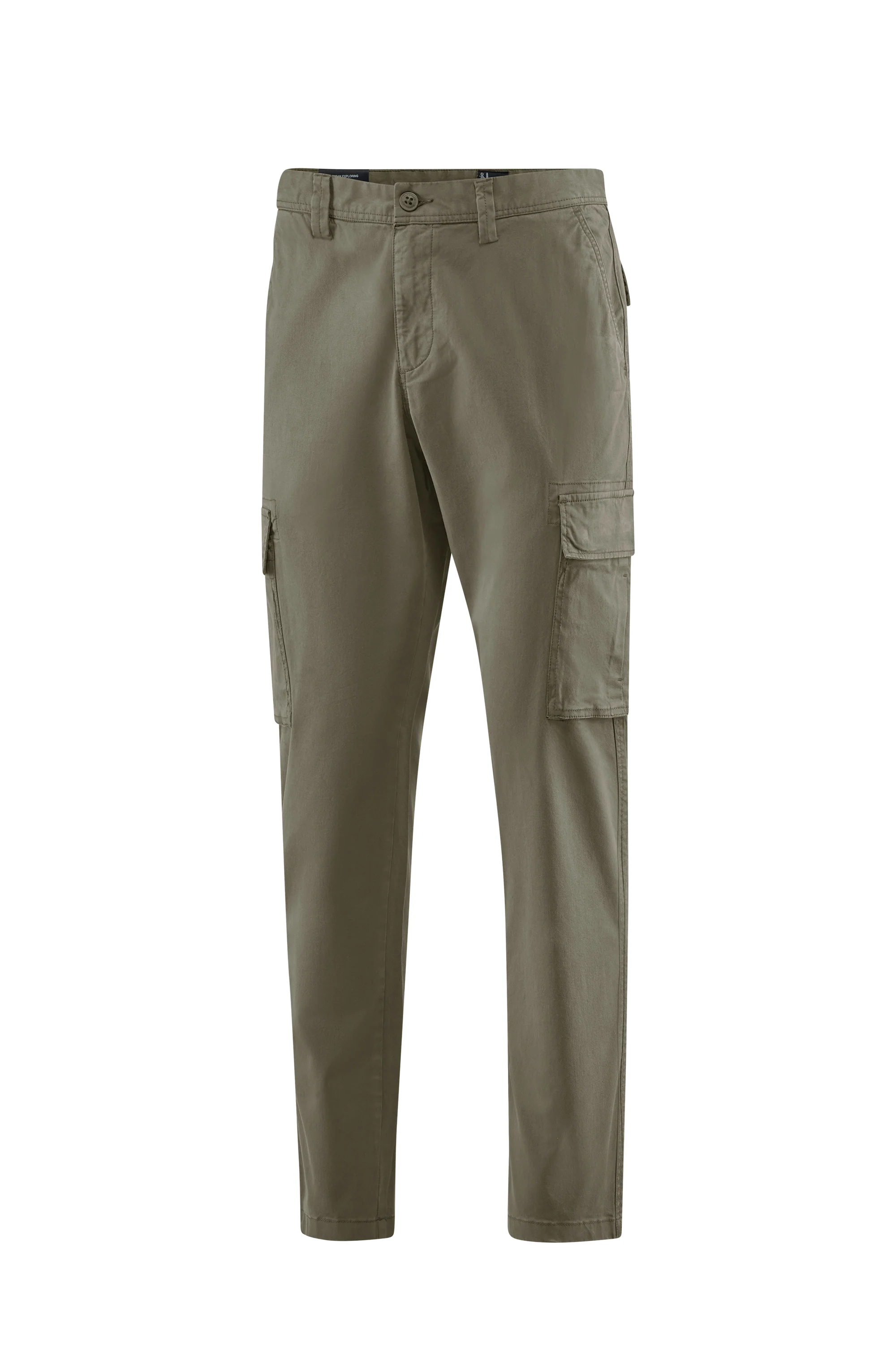Pantalone con tasche cargo in gabardina - Image 22