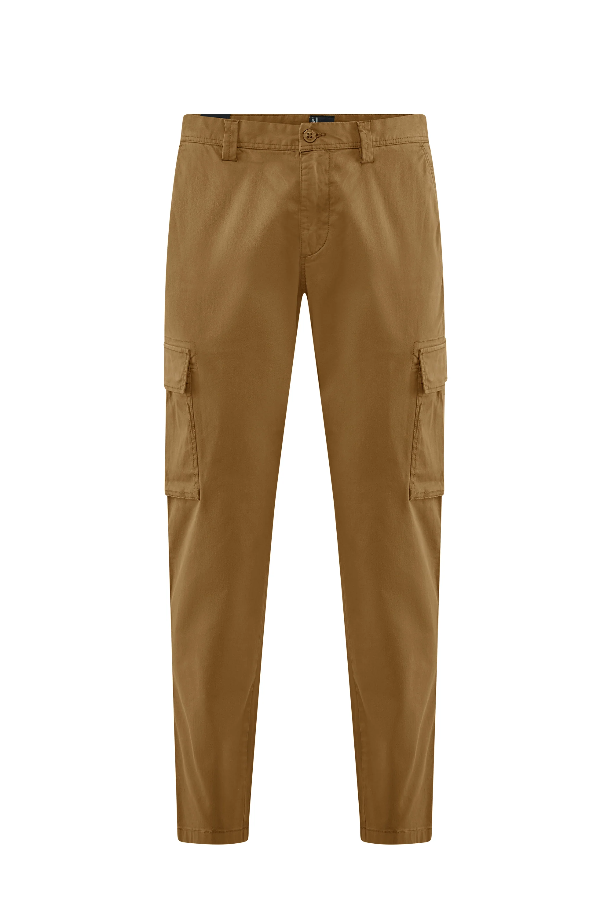 Pantalone con tasche cargo in gabardina - Image 5