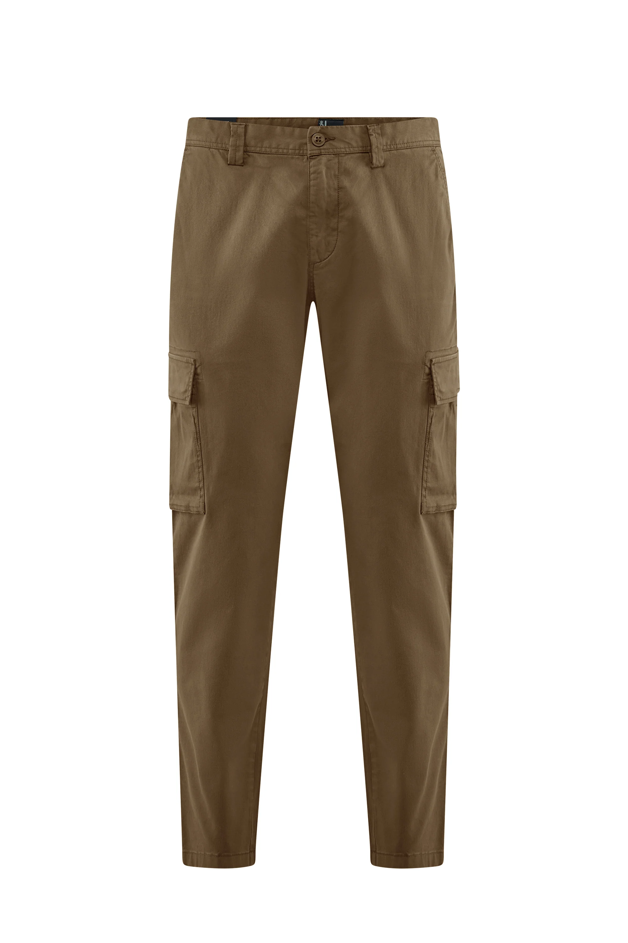 Pantalone con tasche cargo in gabardina - Image 9