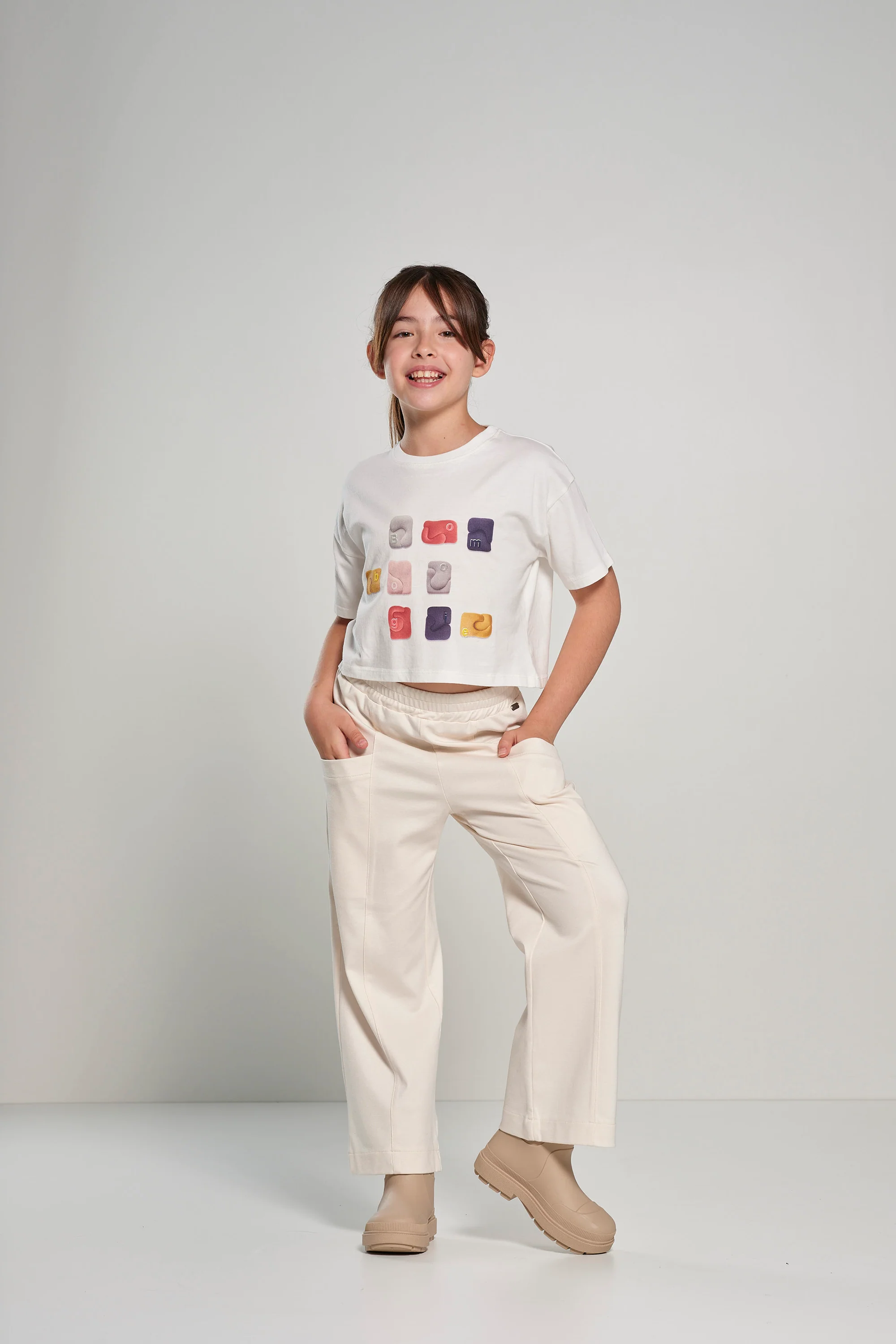 Pantalone girl a gamba ampia - Image 14