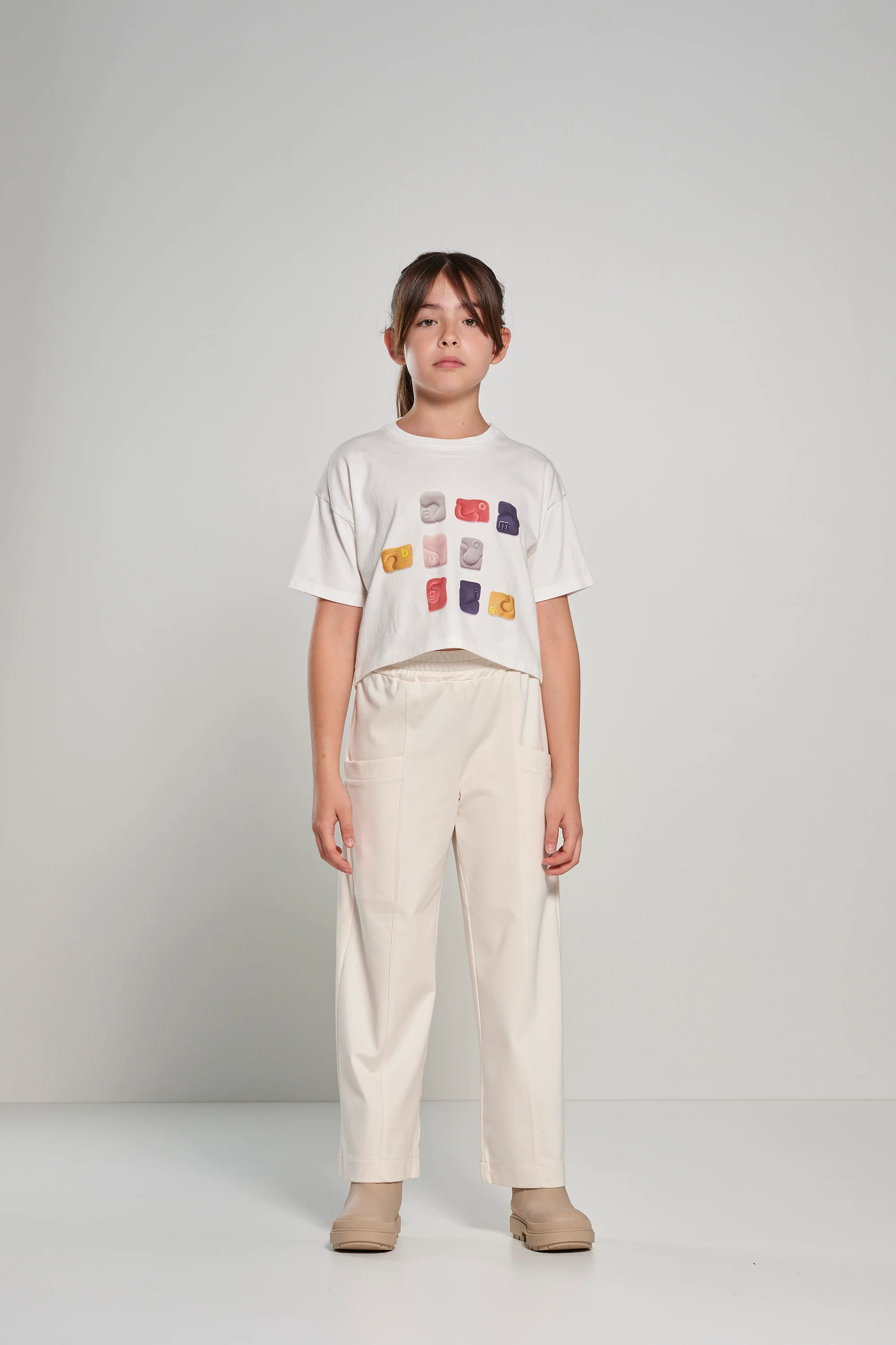 Pantalone girl a gamba ampia - Image 5