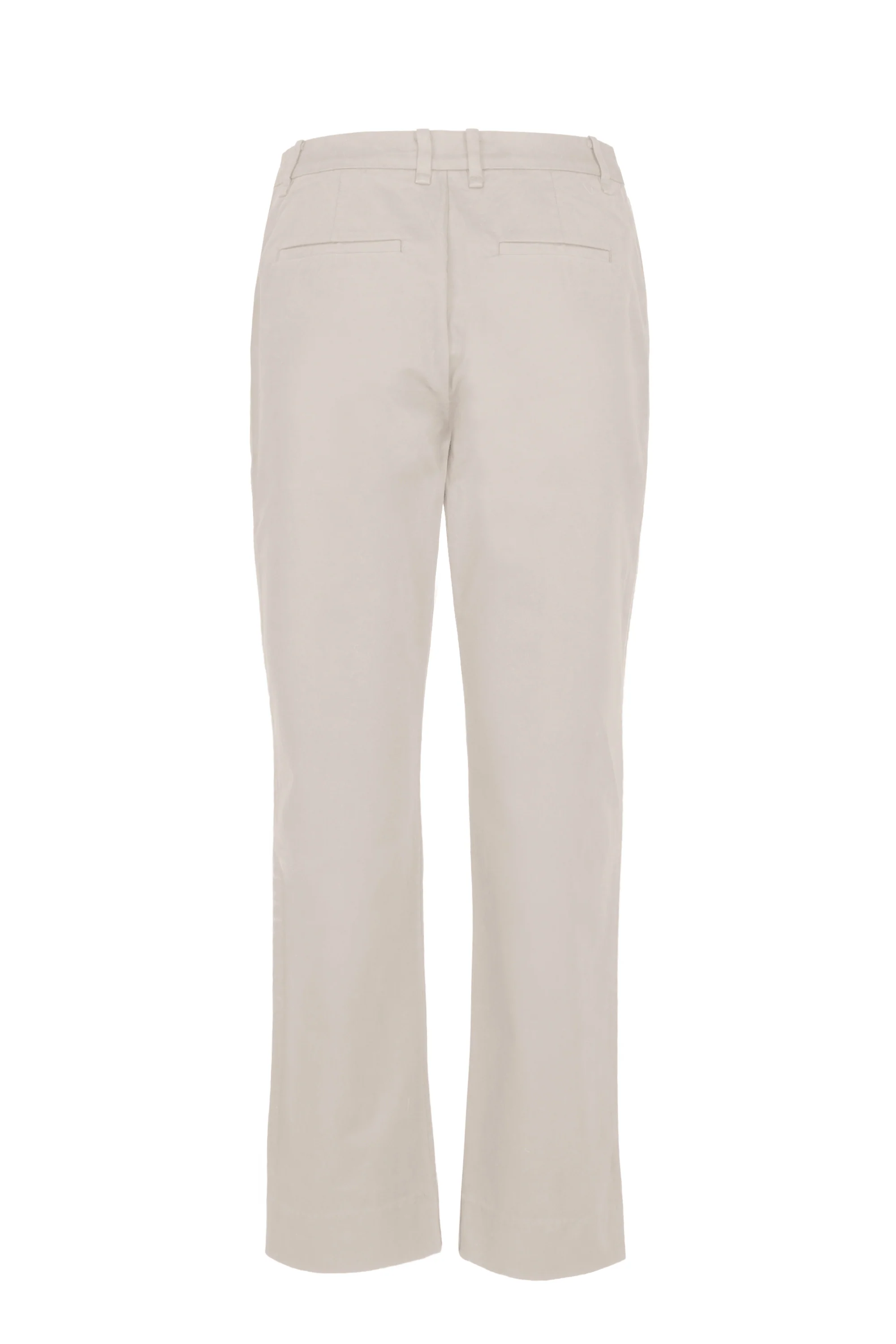 Pantalone in raso di cotone con tasca chino - Image 3