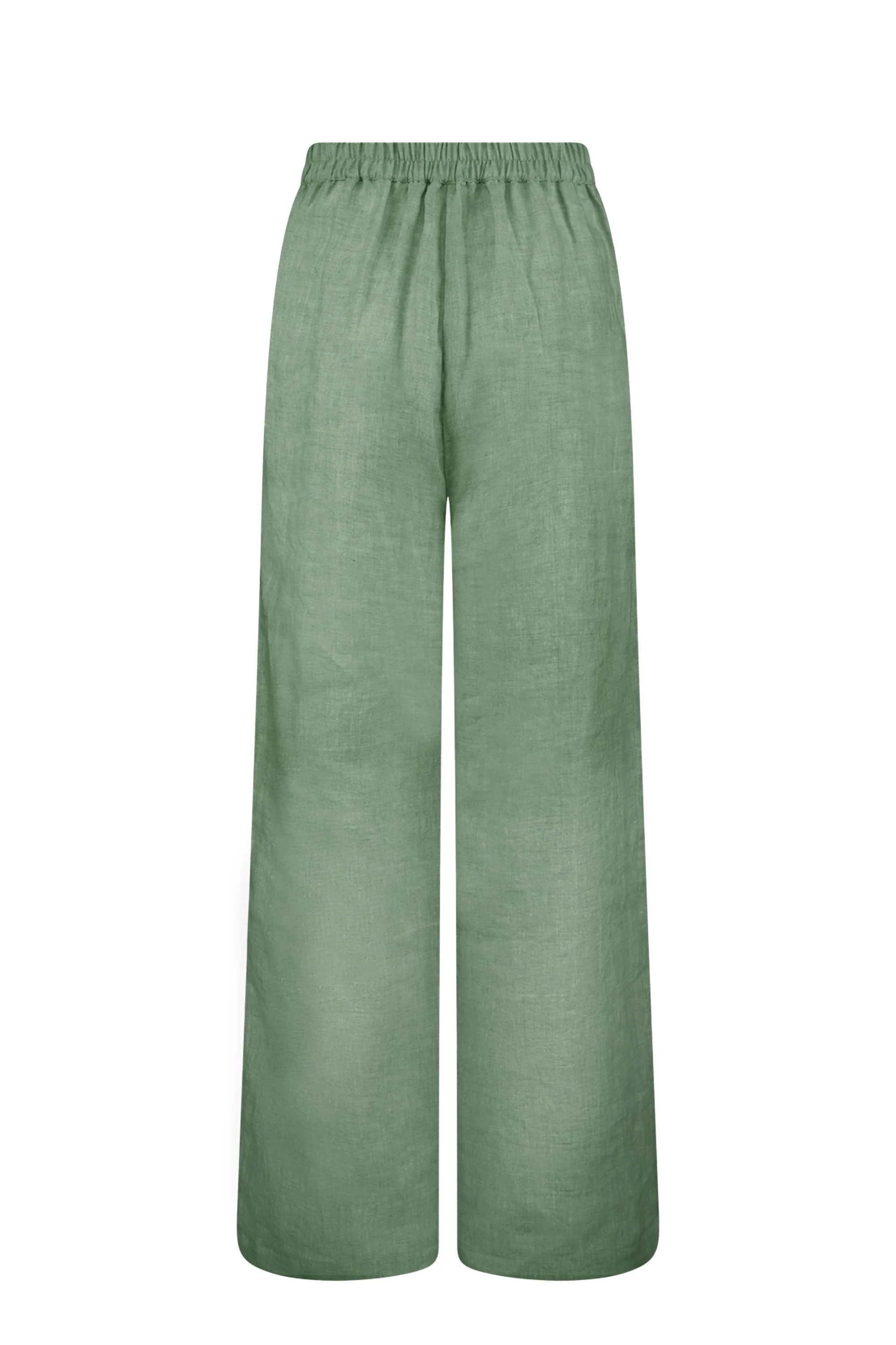 Pantaloni a Palazzo in Lino - Image 18