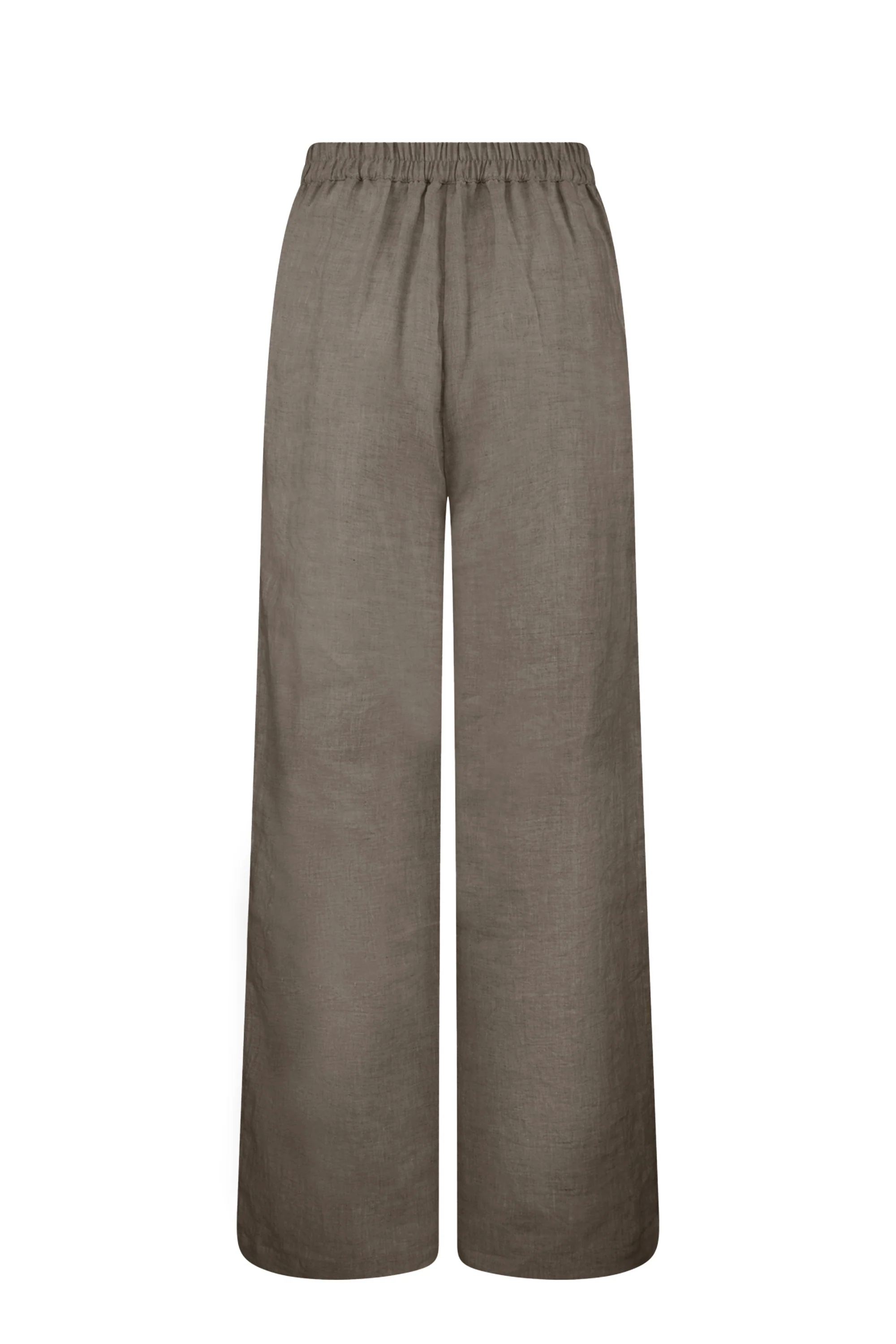 Pantaloni a Palazzo in Lino - Image 22