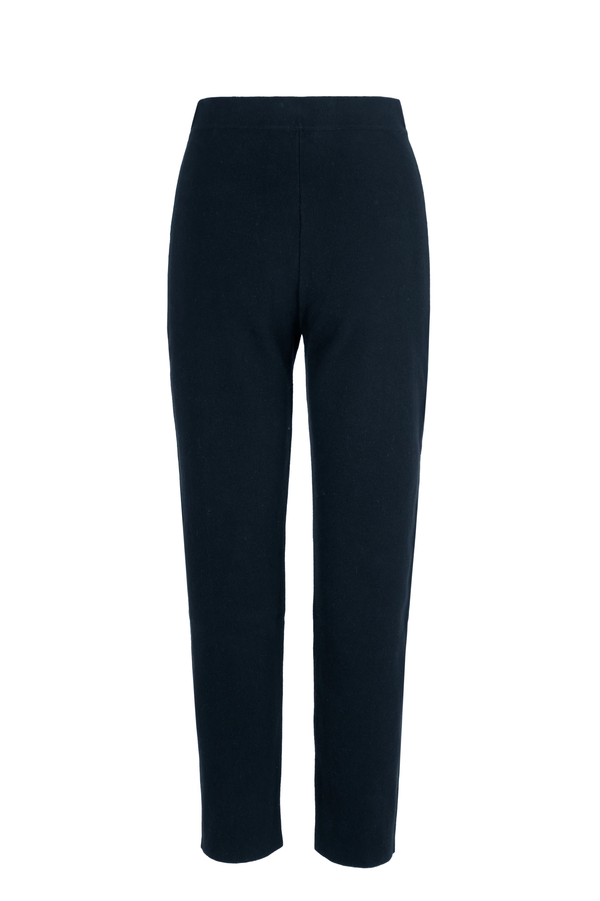 Pantaloni a sigaretta in maglia di cotone organico - Image 11