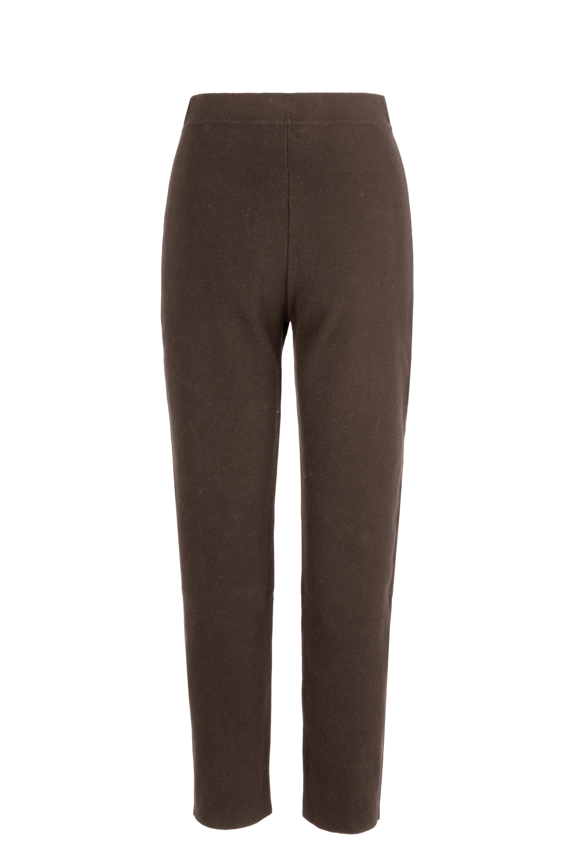 Pantaloni a sigaretta in maglia di cotone organico - Image 5