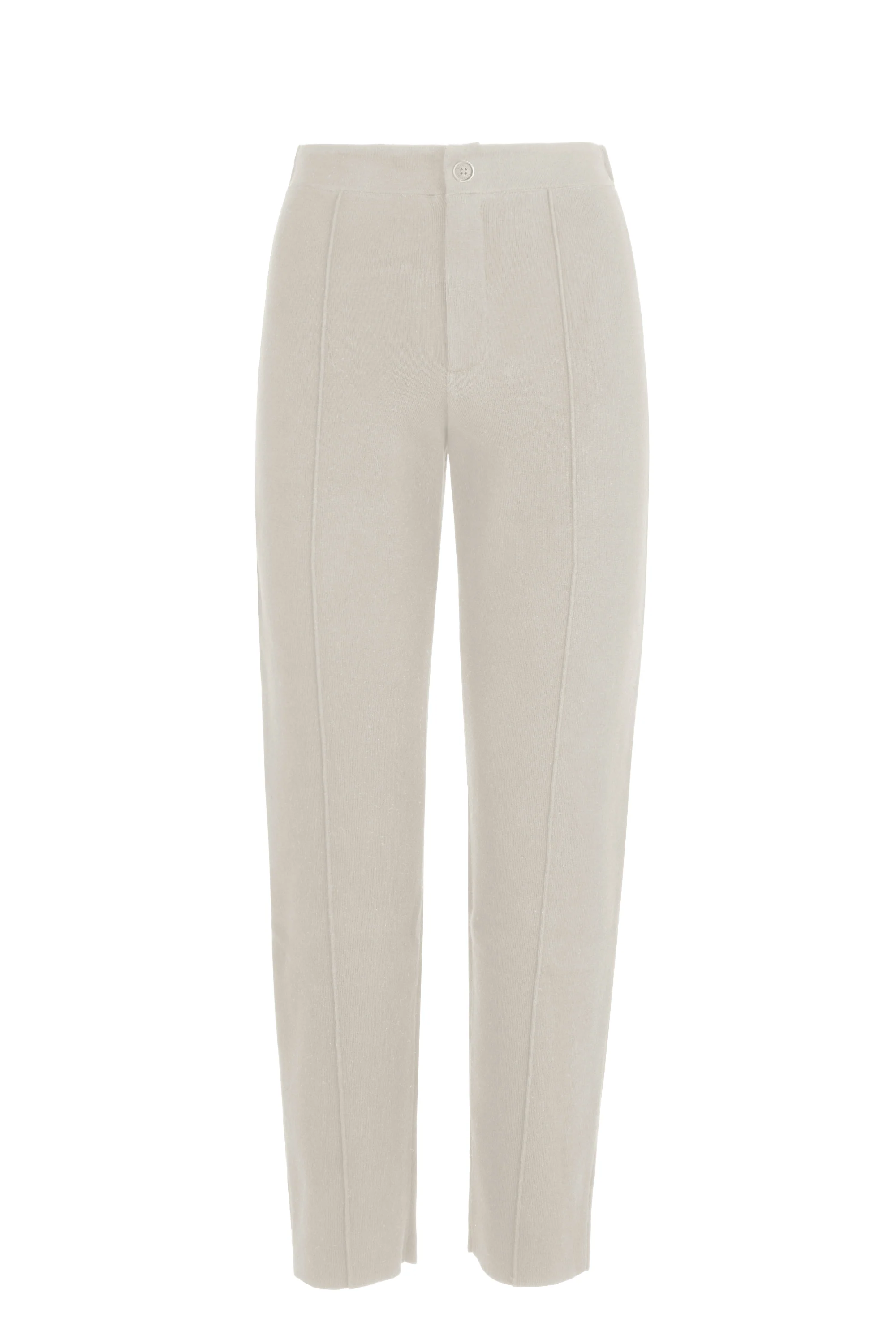 Pantaloni a sigaretta in maglia di cotone organico - Image 7