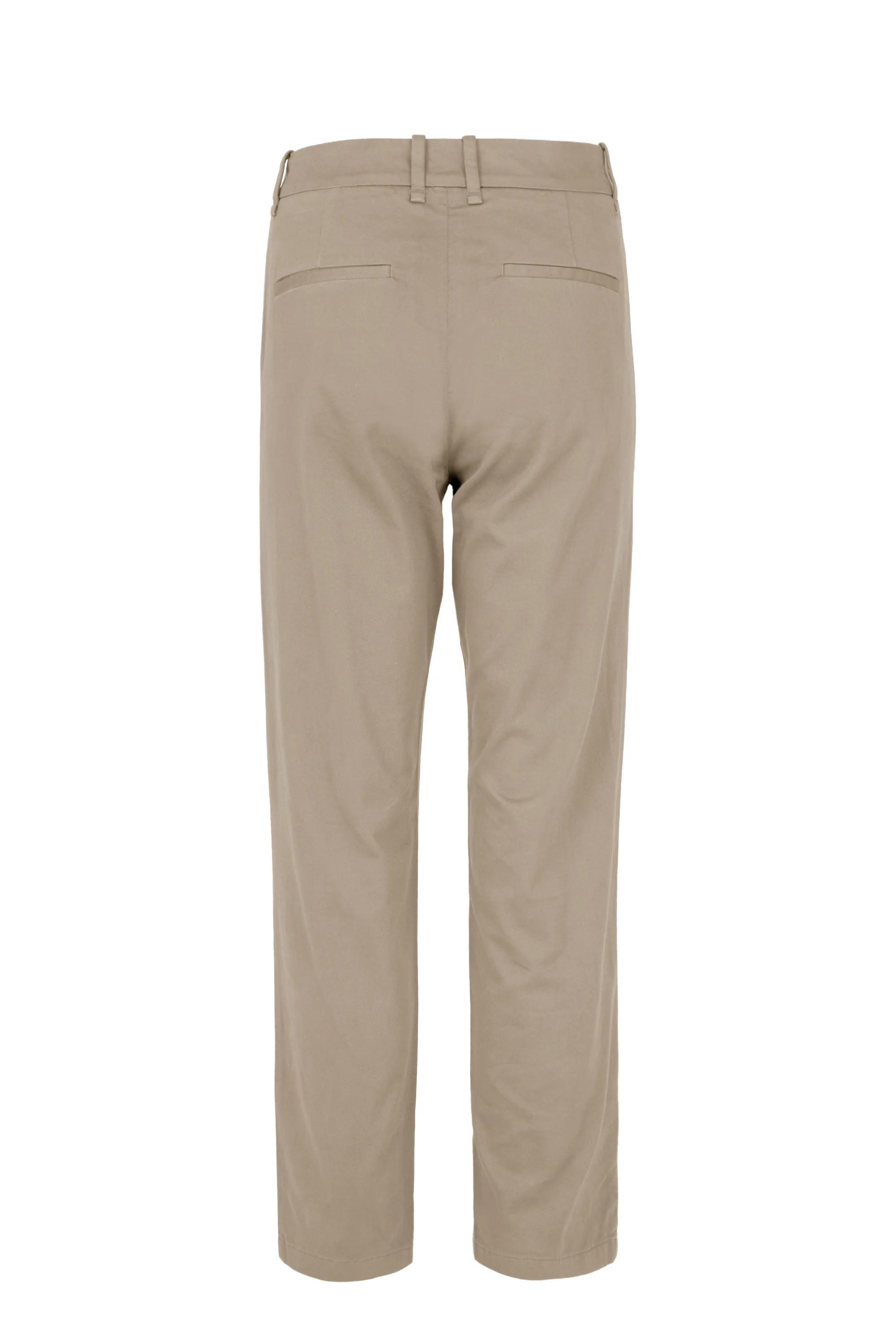 Pantaloni chino donna slim fit in raso di cotone tinto - Image 11
