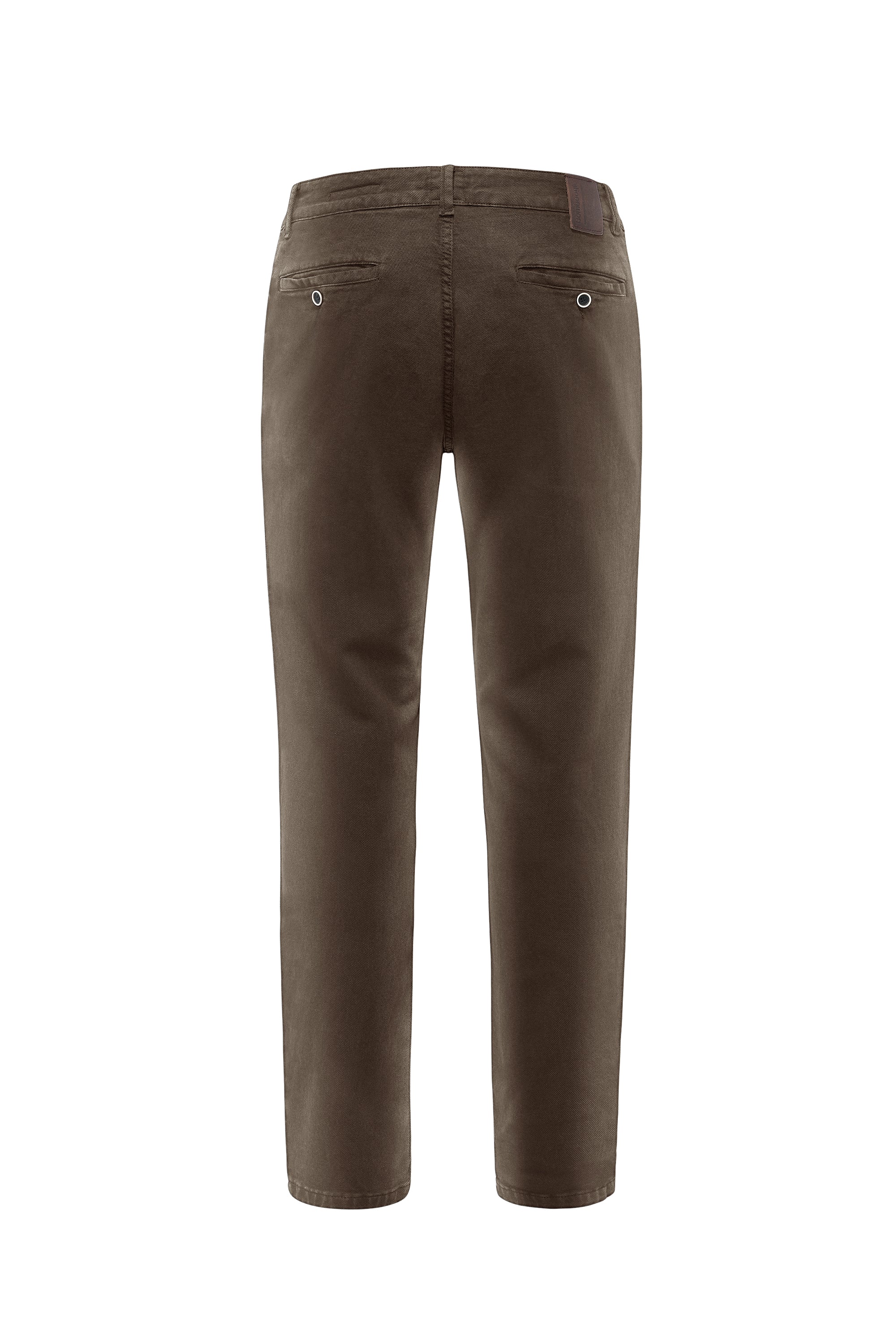 Pantaloni chino slim fit in gabardina stretch - Image 2
