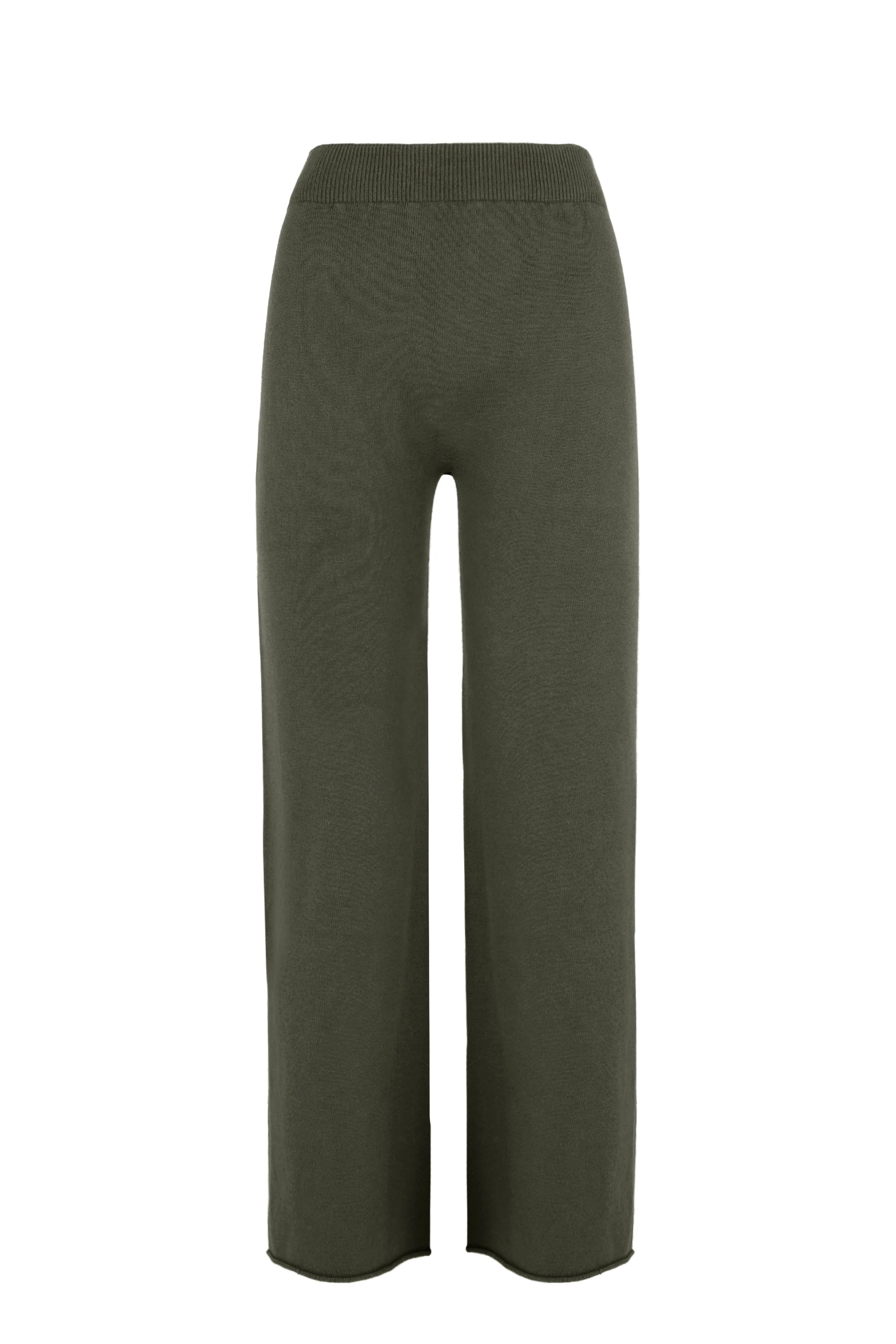 Pantaloni in maglia senza cuciture gamba dritta - Image 10