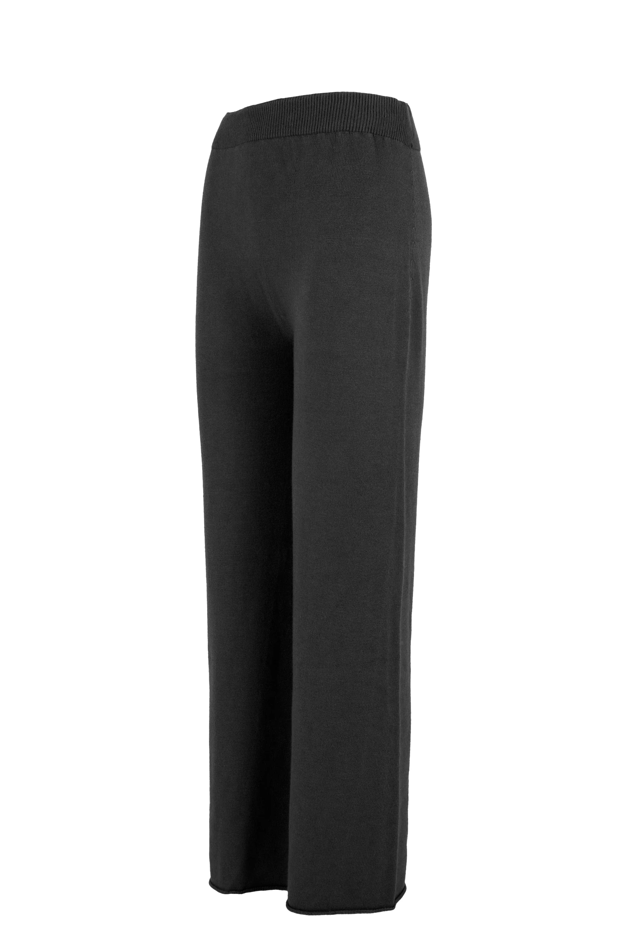 Pantaloni in maglia senza cuciture gamba dritta - Image 2