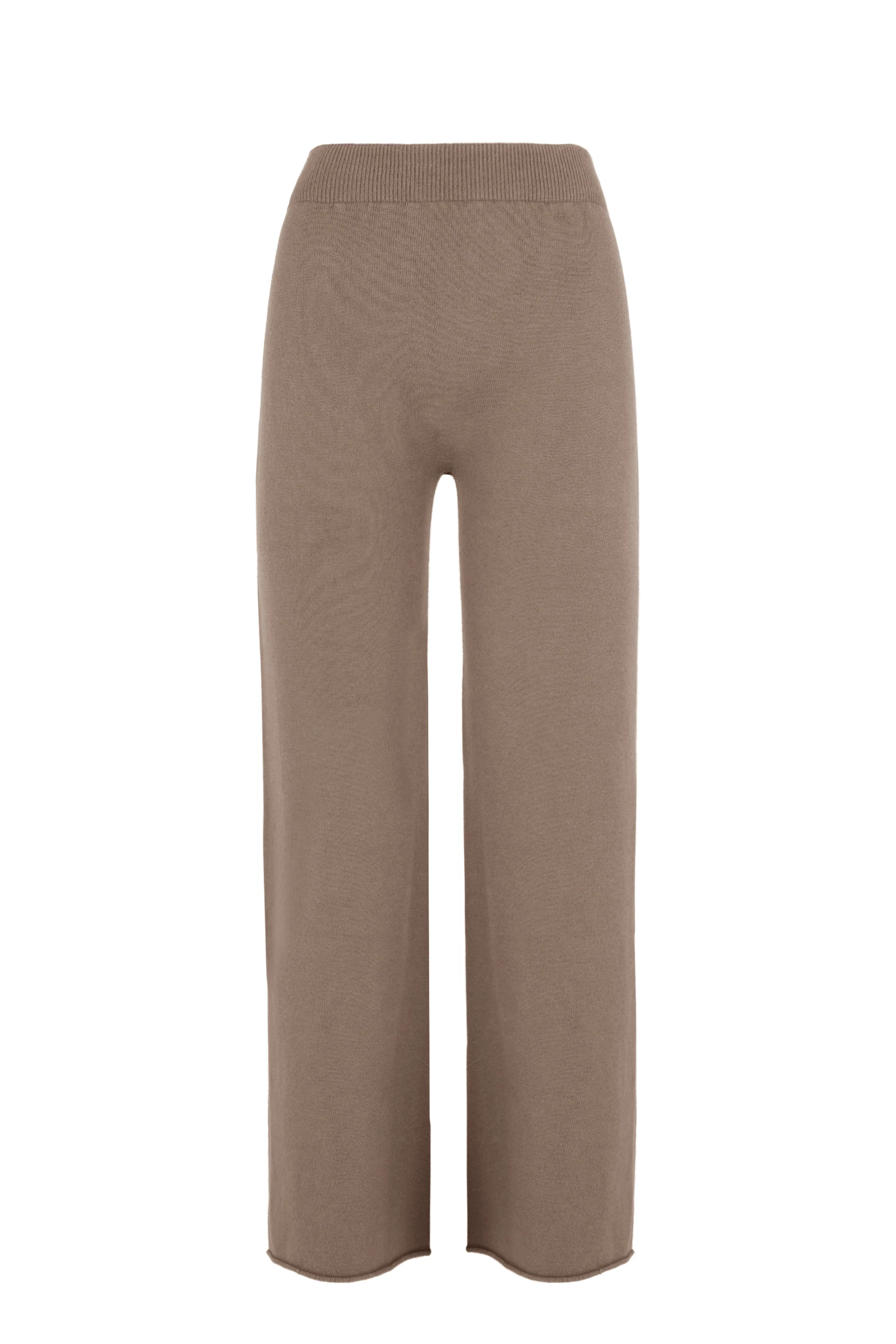 Pantaloni in maglia senza cuciture gamba dritta - Image 4