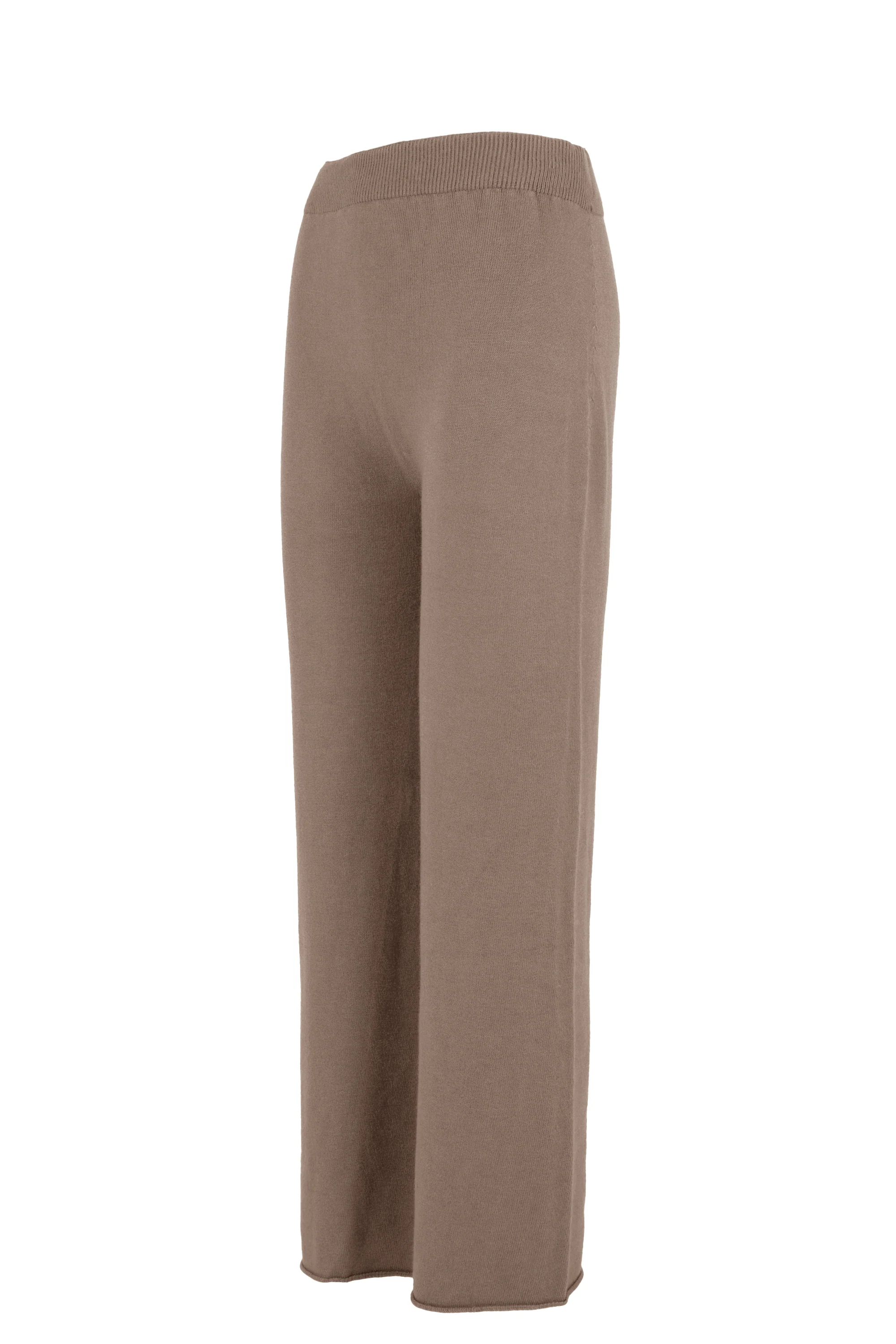 Pantaloni in maglia senza cuciture gamba dritta - Image 5