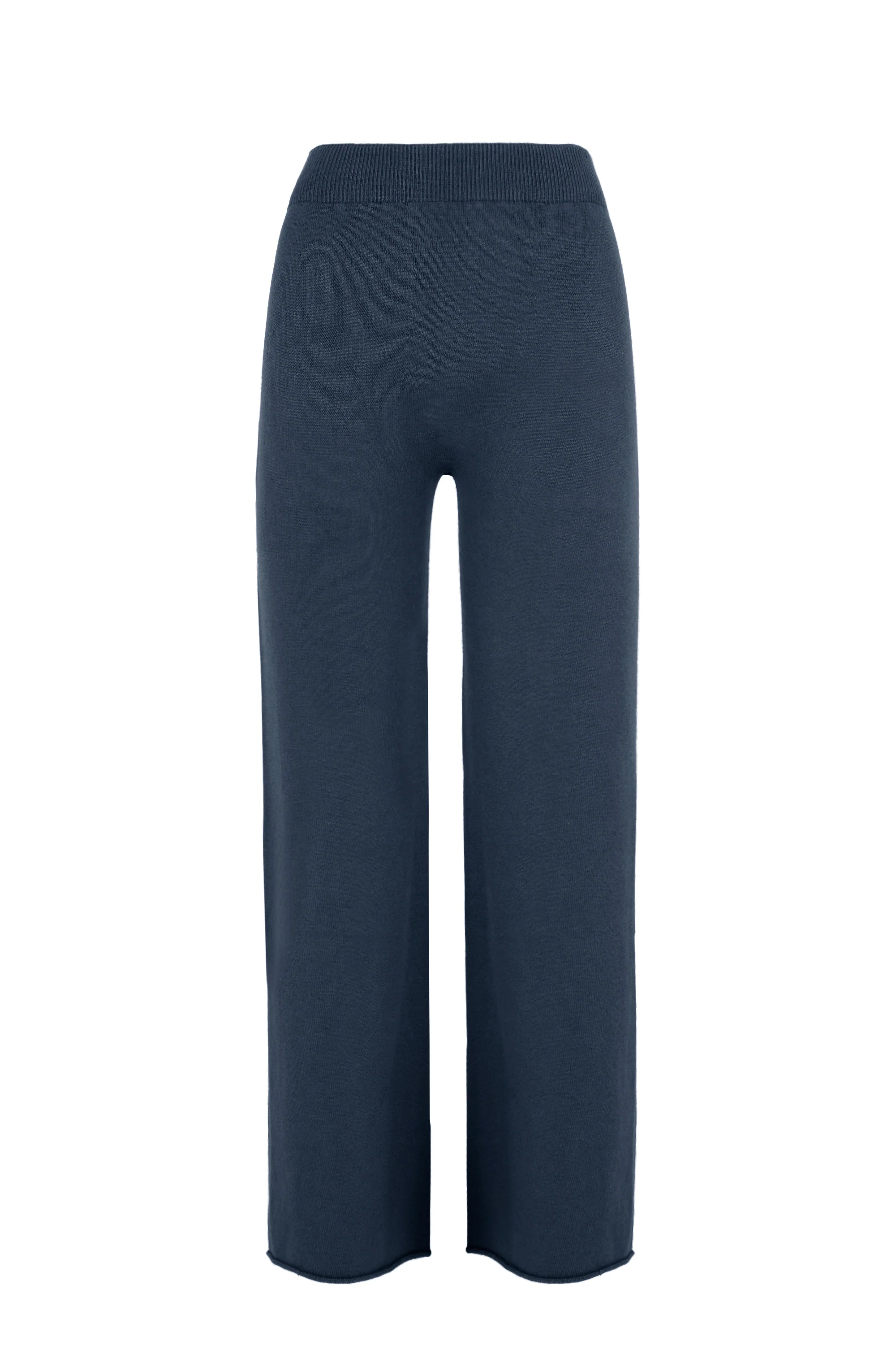 Pantaloni in maglia senza cuciture gamba dritta - Image 7