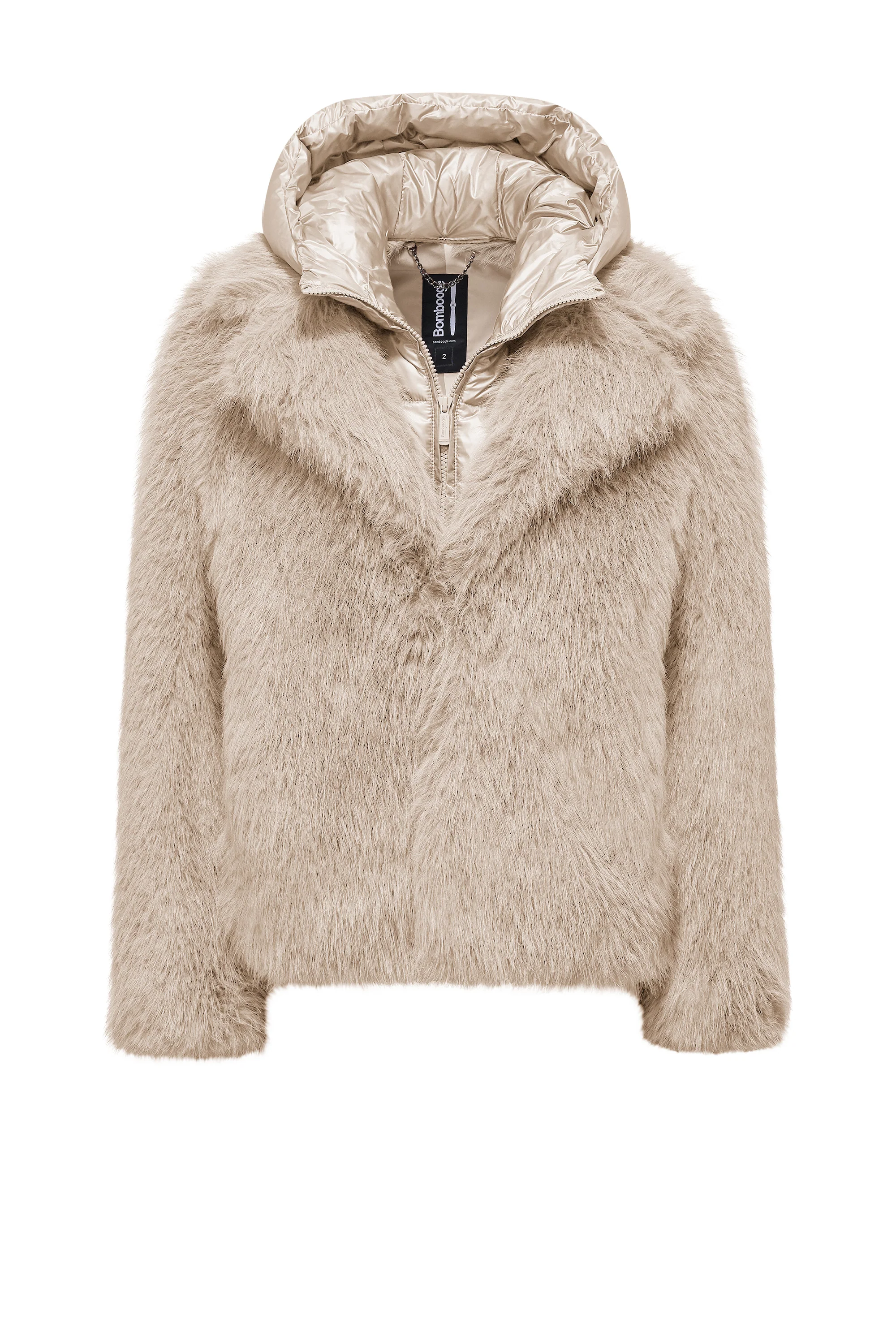 Paris Coat - Cappotto corto donna pelliccetta sintetica water resistant - Image 11
