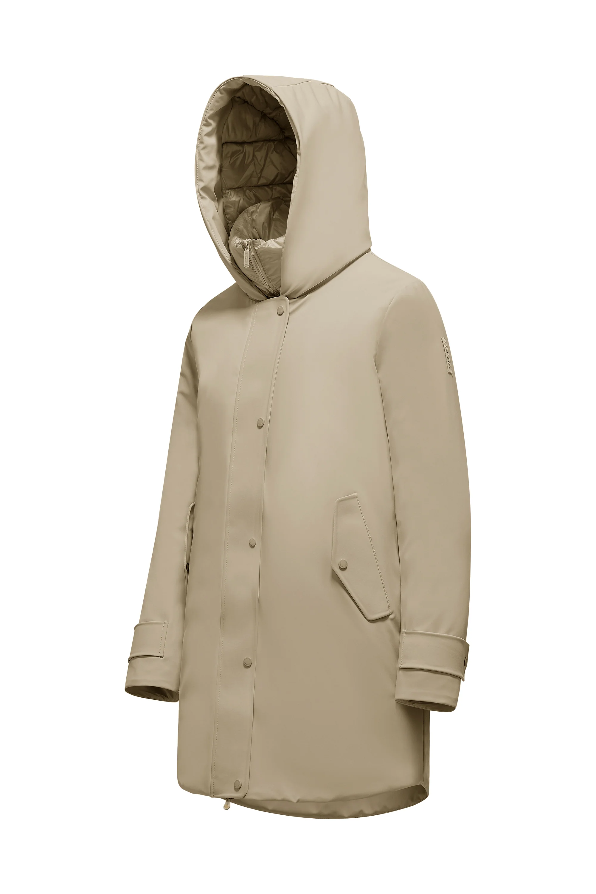 Parka corto imbottito Primaloft con cappuccio - Image 16