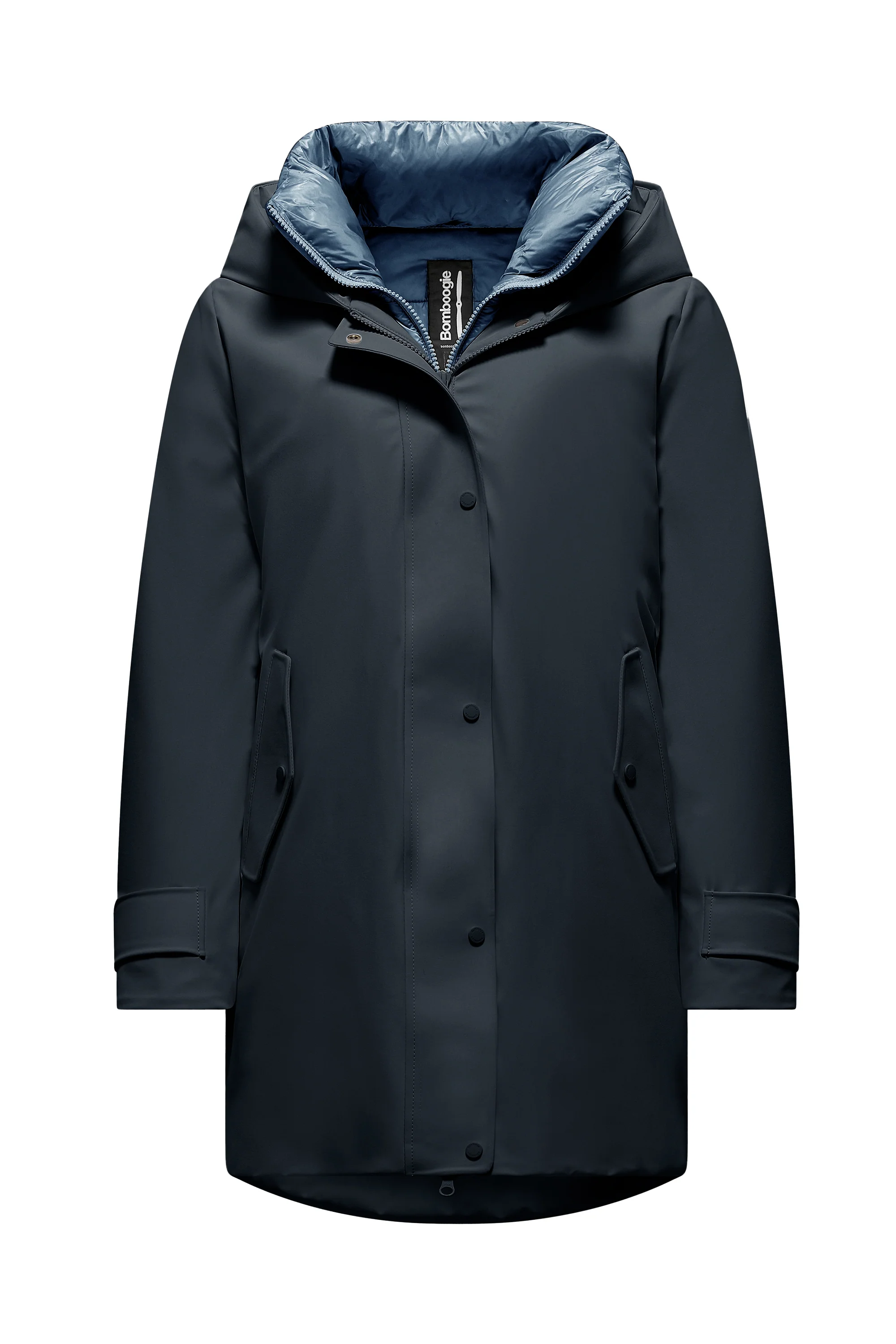 Parka corto imbottito Primaloft con cappuccio - Image 22