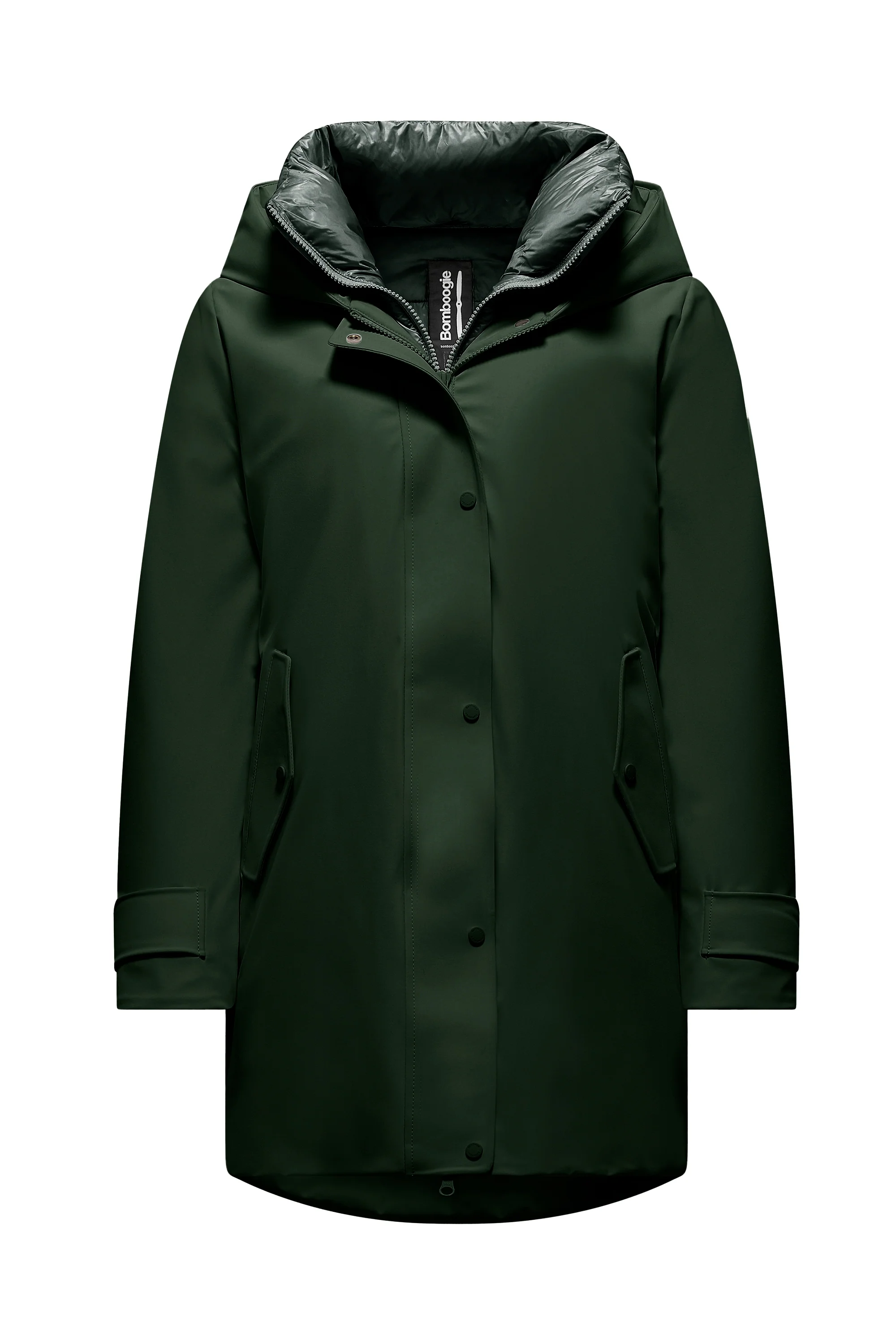 Parka corto imbottito Primaloft con cappuccio - Image 29