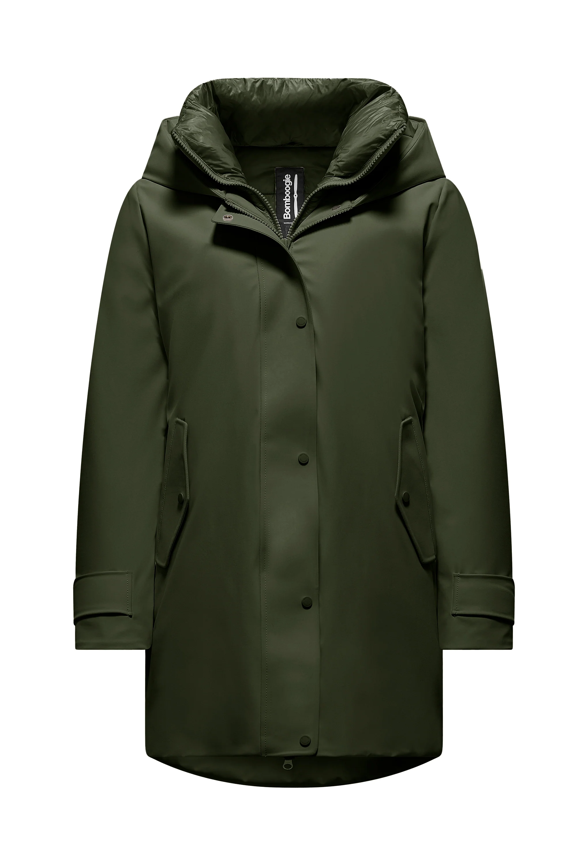 Parka corto imbottito Primaloft con cappuccio - Image 36