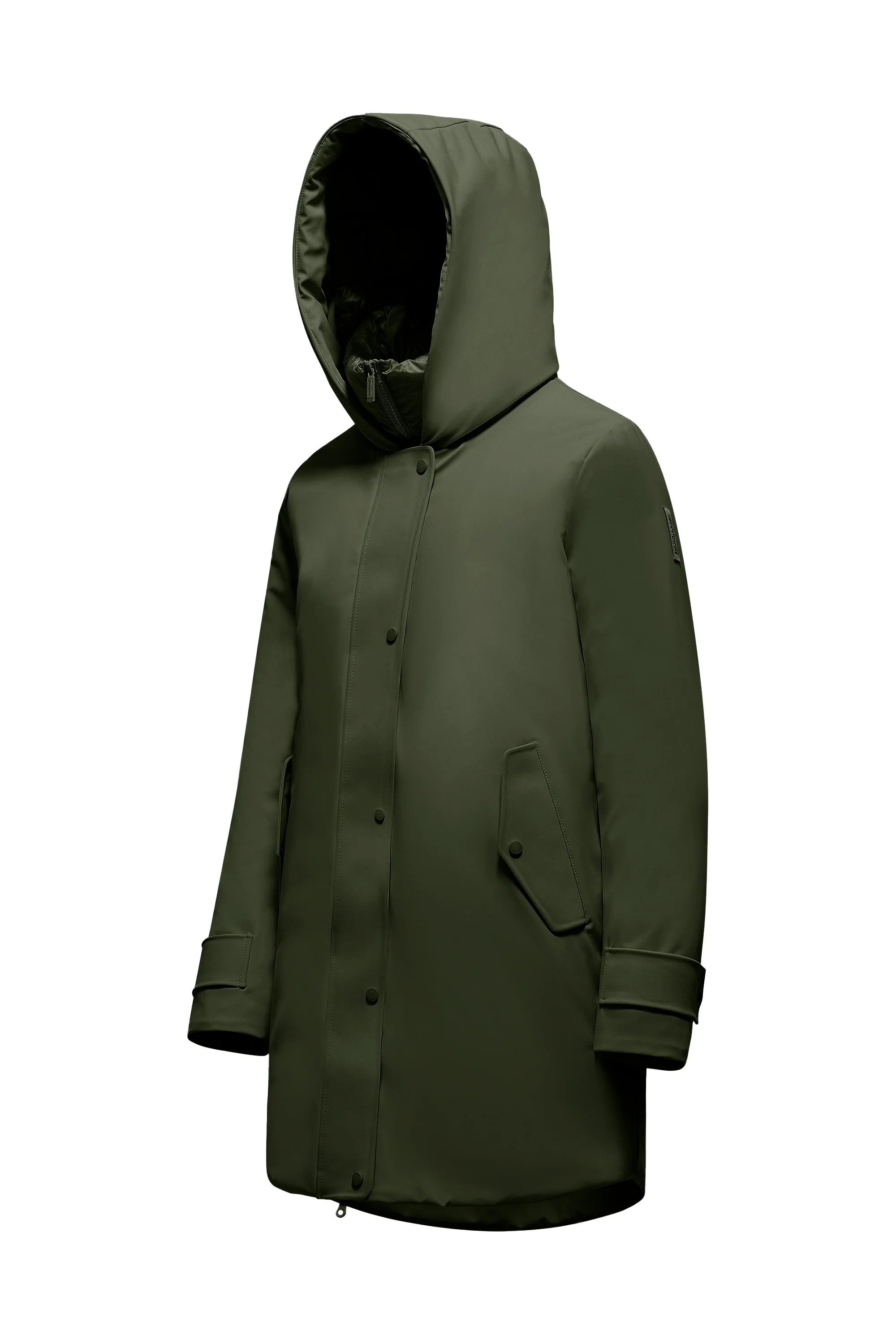 Parka corto imbottito Primaloft con cappuccio - Image 37