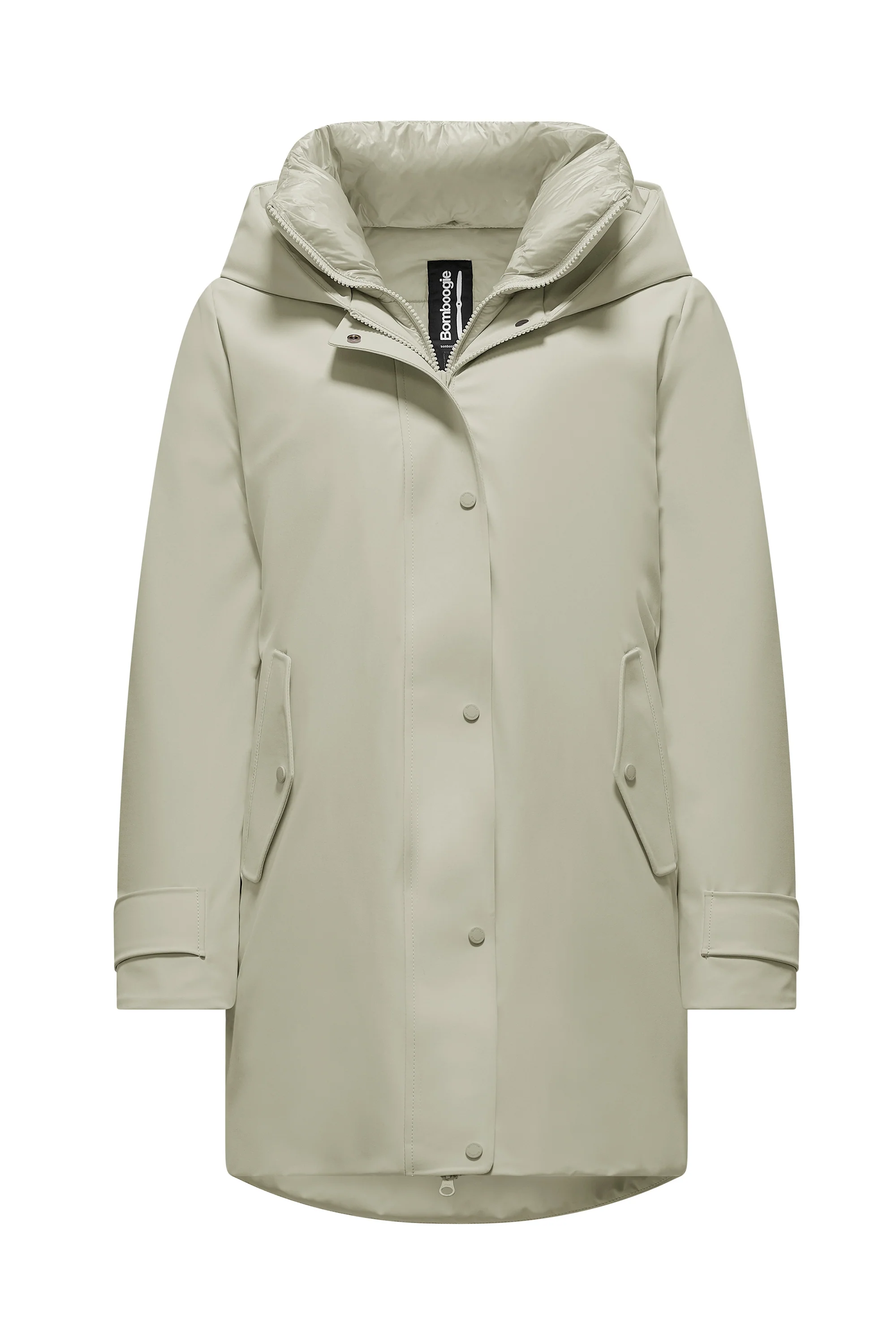 Parka corto imbottito Primaloft con cappuccio - Image 43