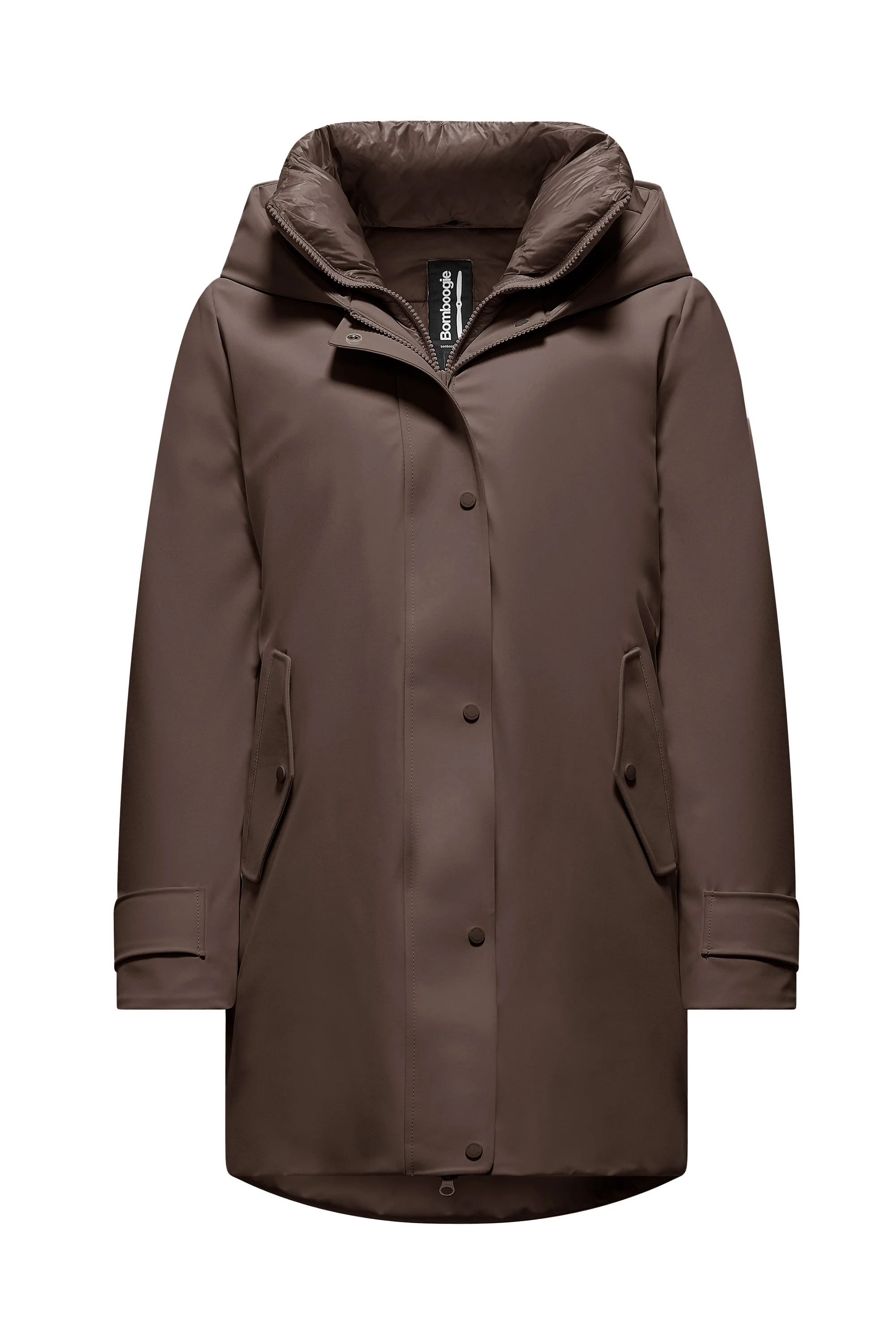 Parka corto imbottito Primaloft con cappuccio - Image 8