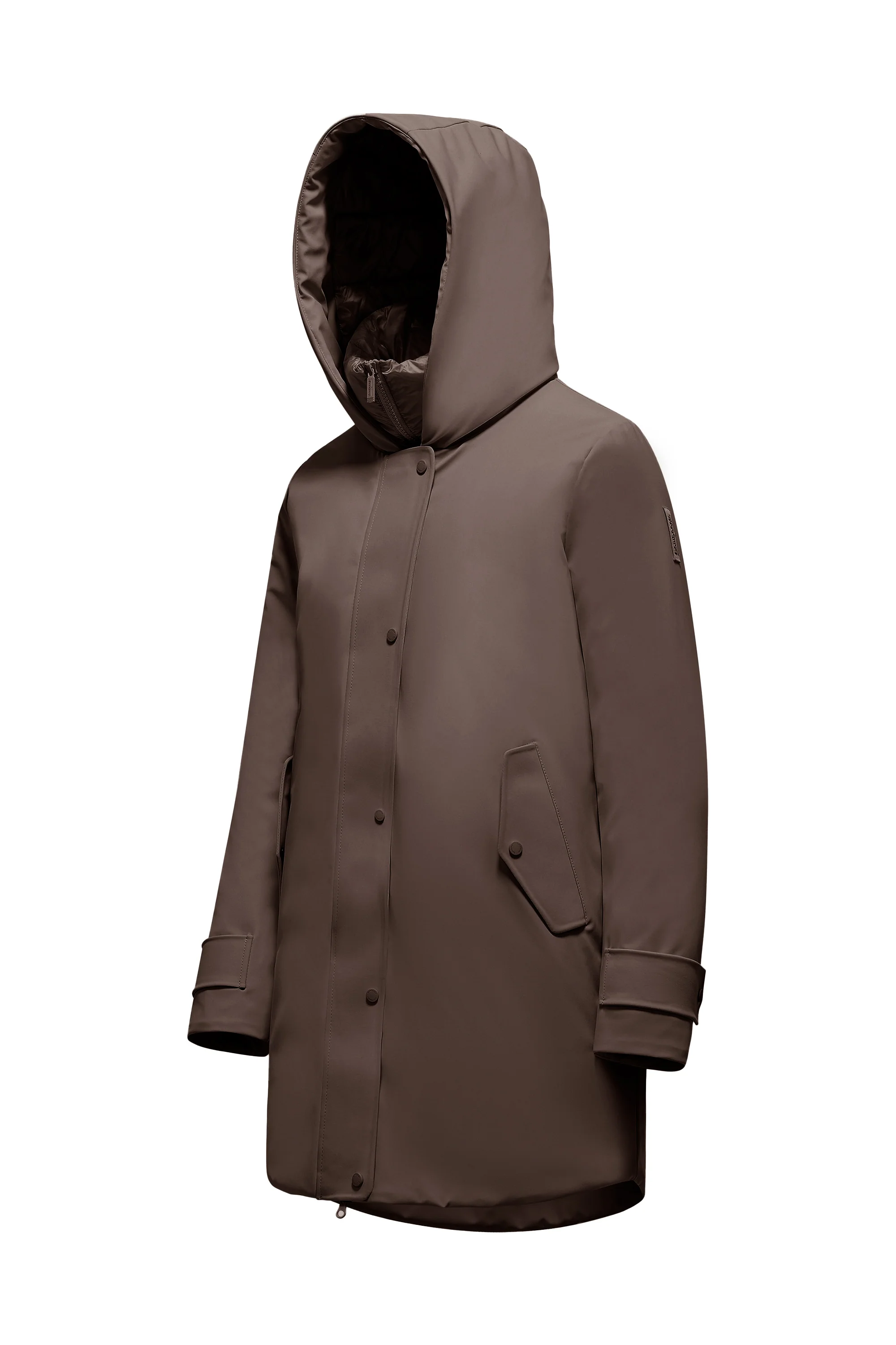 Parka corto imbottito Primaloft con cappuccio - Image 9