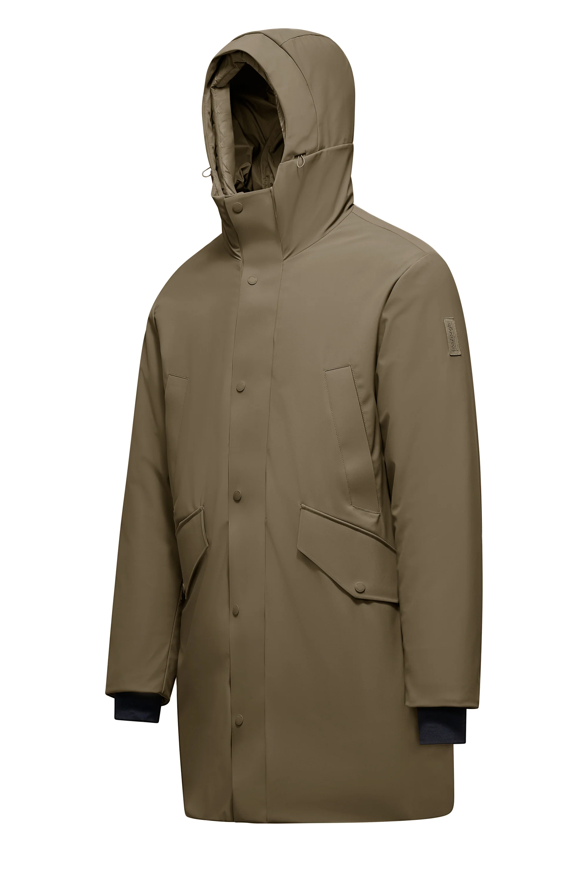 Parka lungo con doppio cappuccio - Image 12