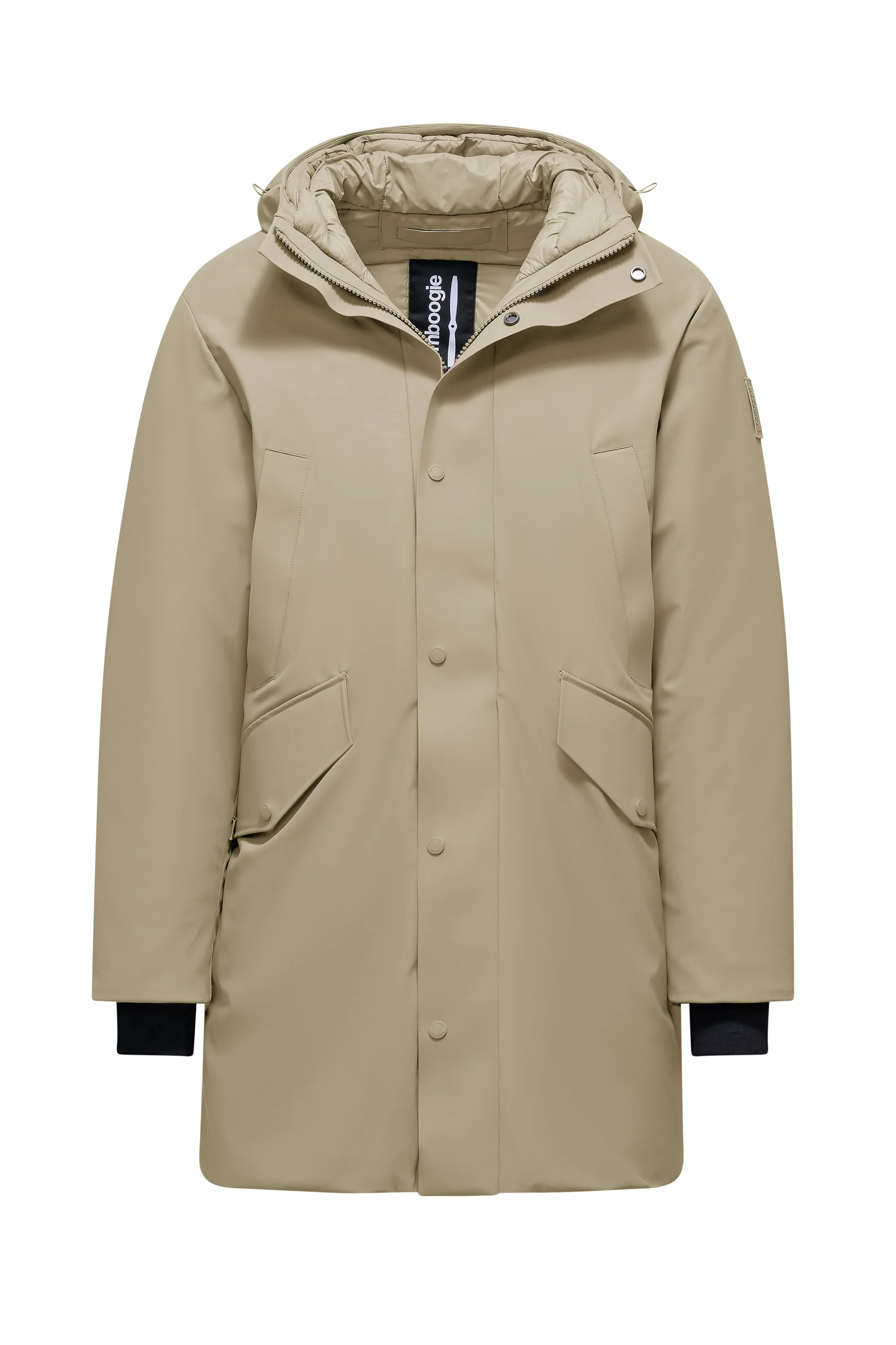 Parka lungo con doppio cappuccio - Image 16