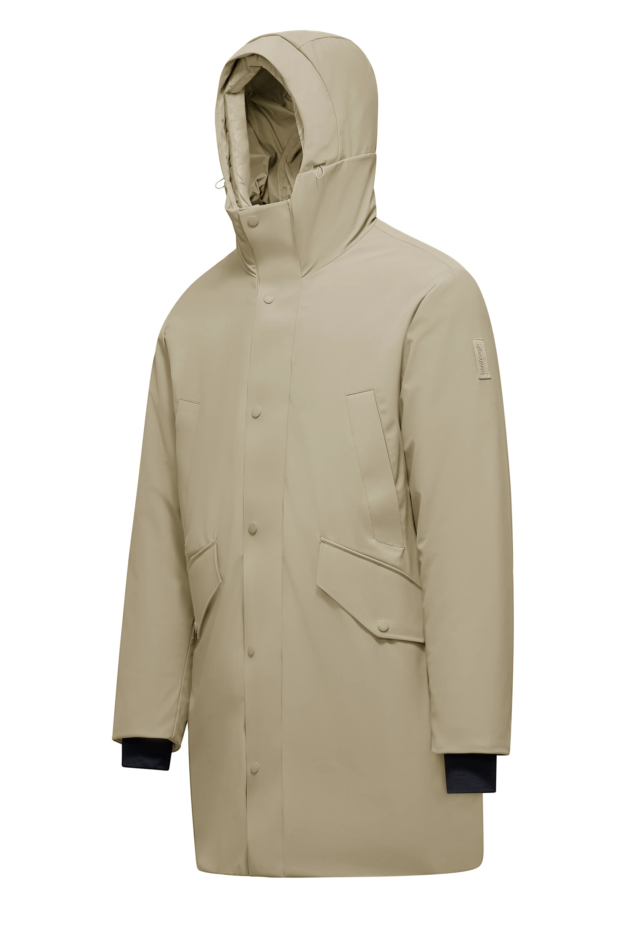Parka lungo con doppio cappuccio - Image 17