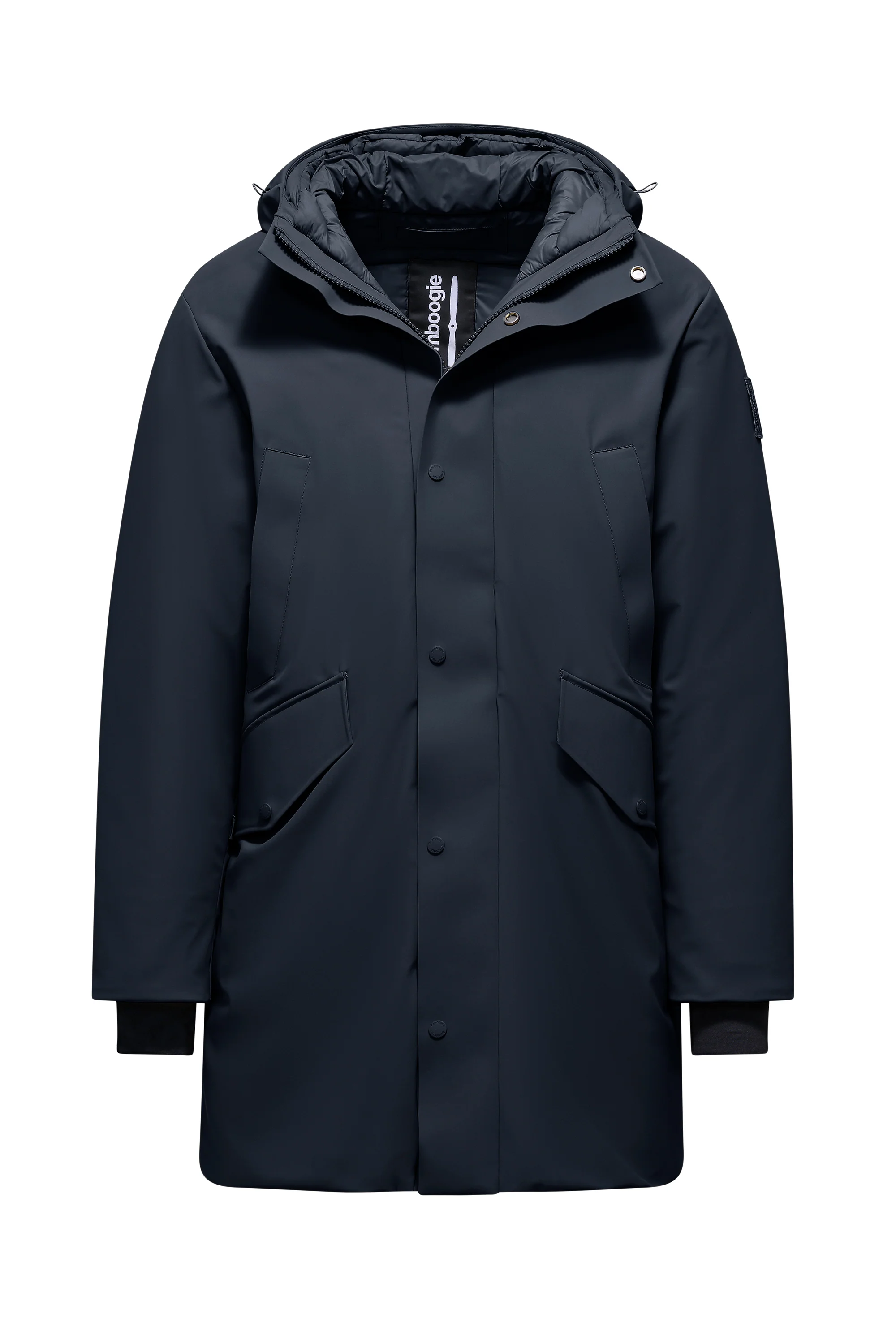 Parka lungo con doppio cappuccio - Image 21