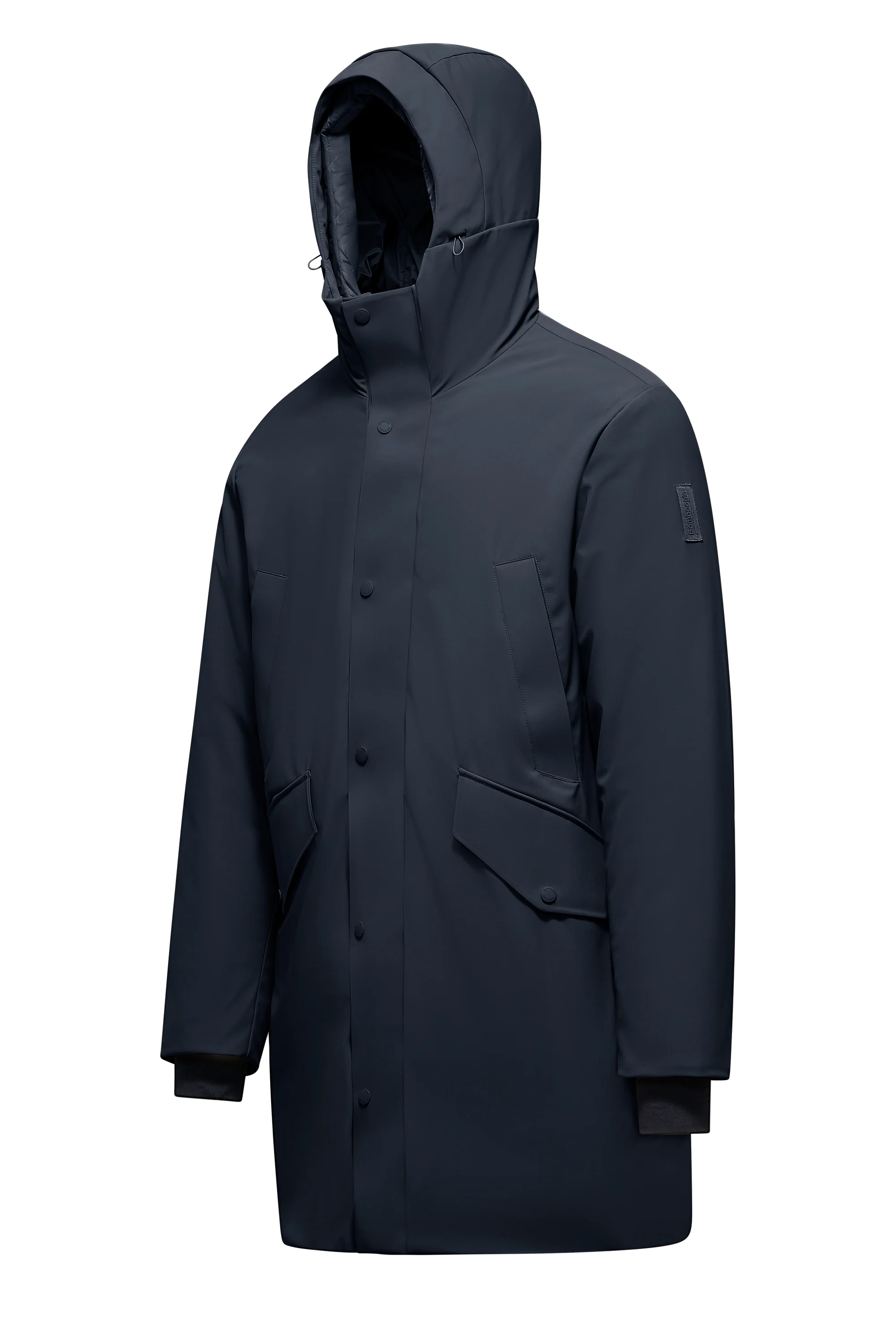 Parka lungo con doppio cappuccio - Image 22