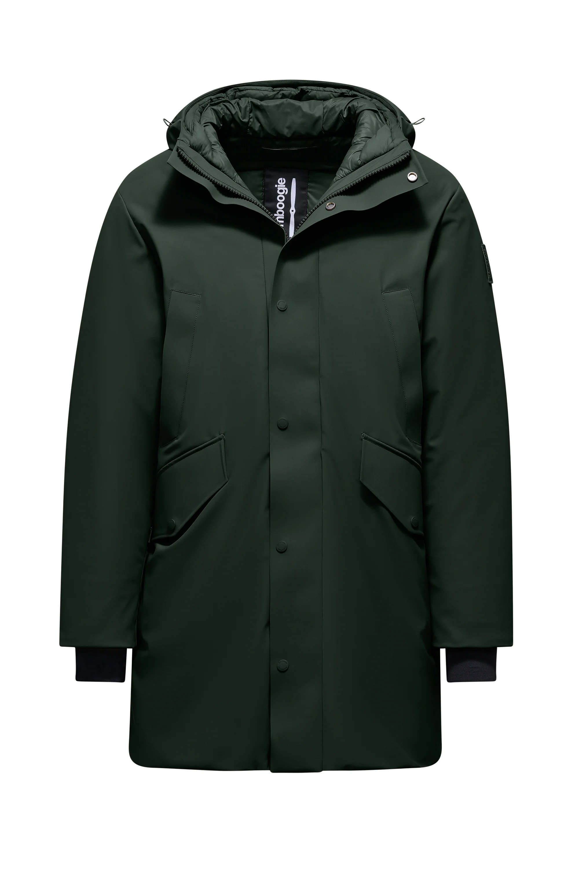 Parka lungo con doppio cappuccio - Image 26