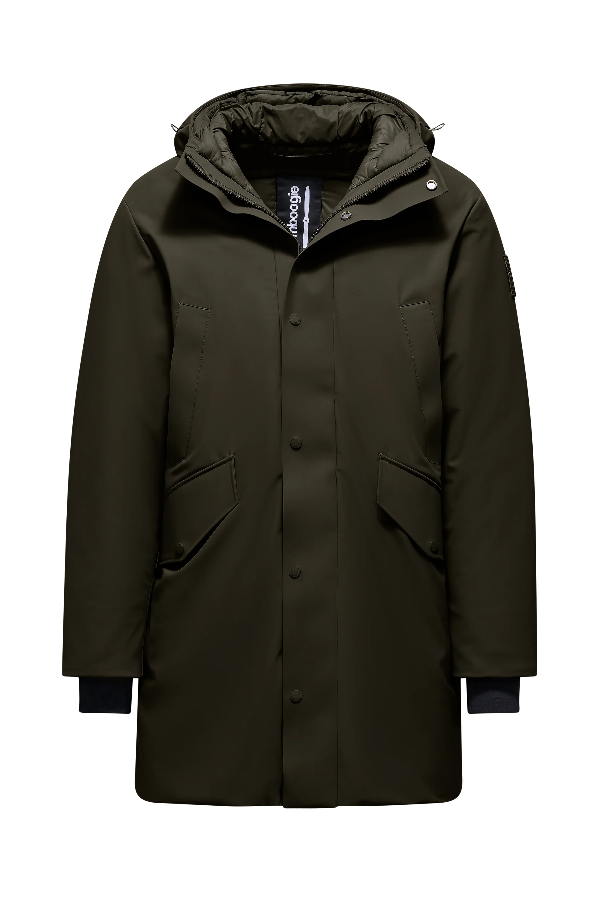 Parka lungo con doppio cappuccio - Image 31