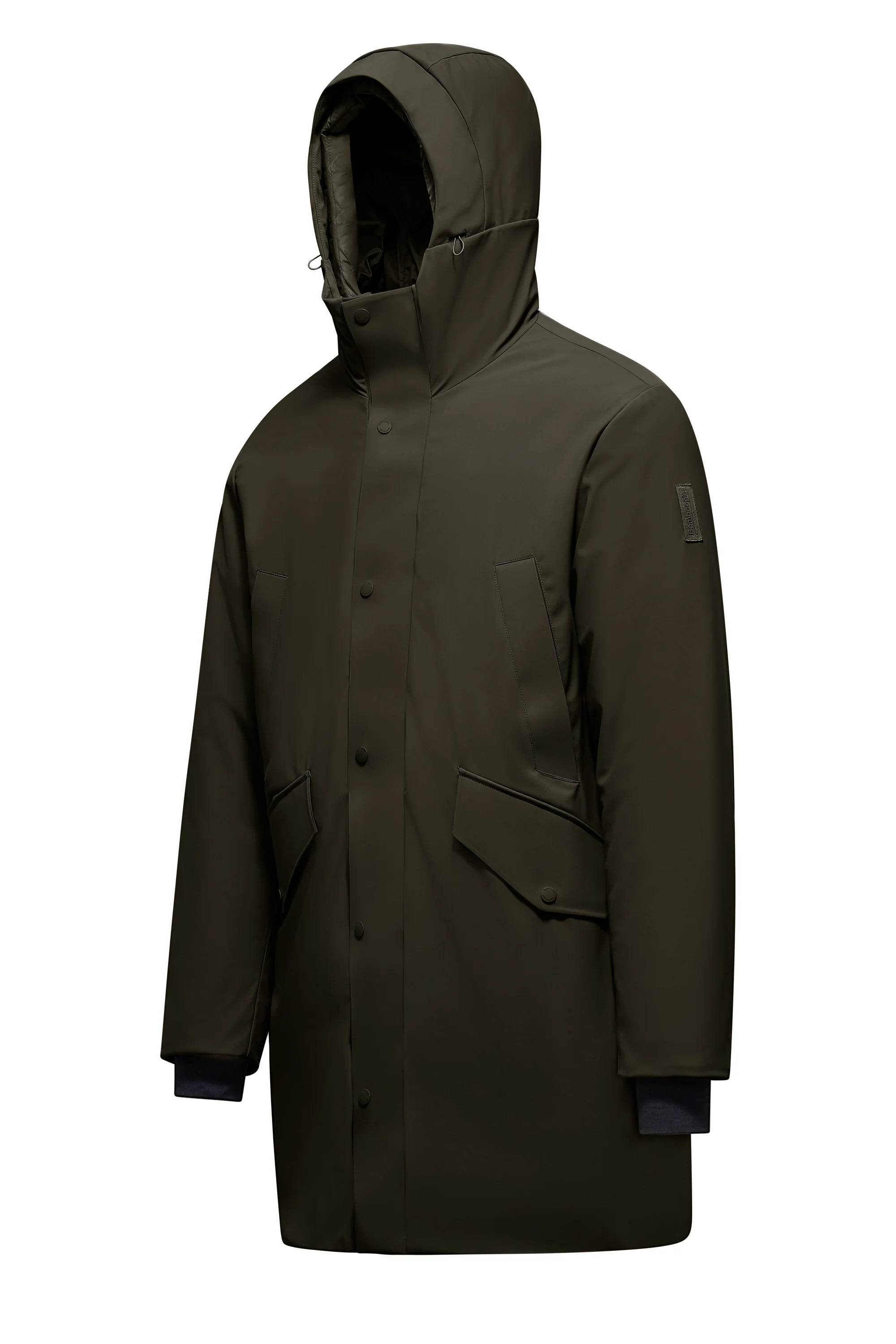 Parka lungo con doppio cappuccio - Image 32